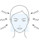 Protege la peau des radicaux libres