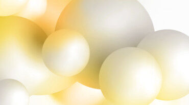 Abstract illustration of overlapping circles in soft shades of white and yellow, creating a dreamy, ethereal effect.
