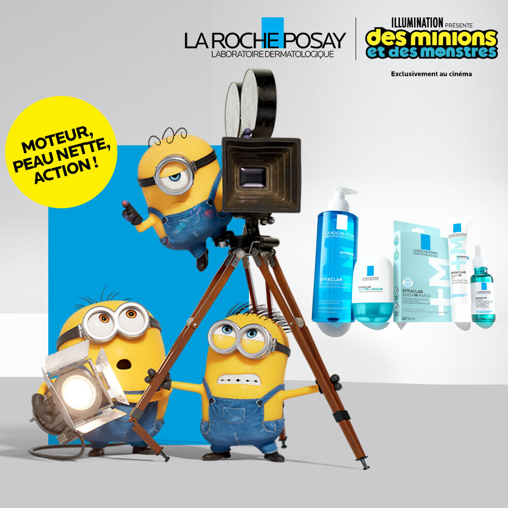 La Roche Posay + Illumination's Minions & Monsters - Ready, Clear, Action