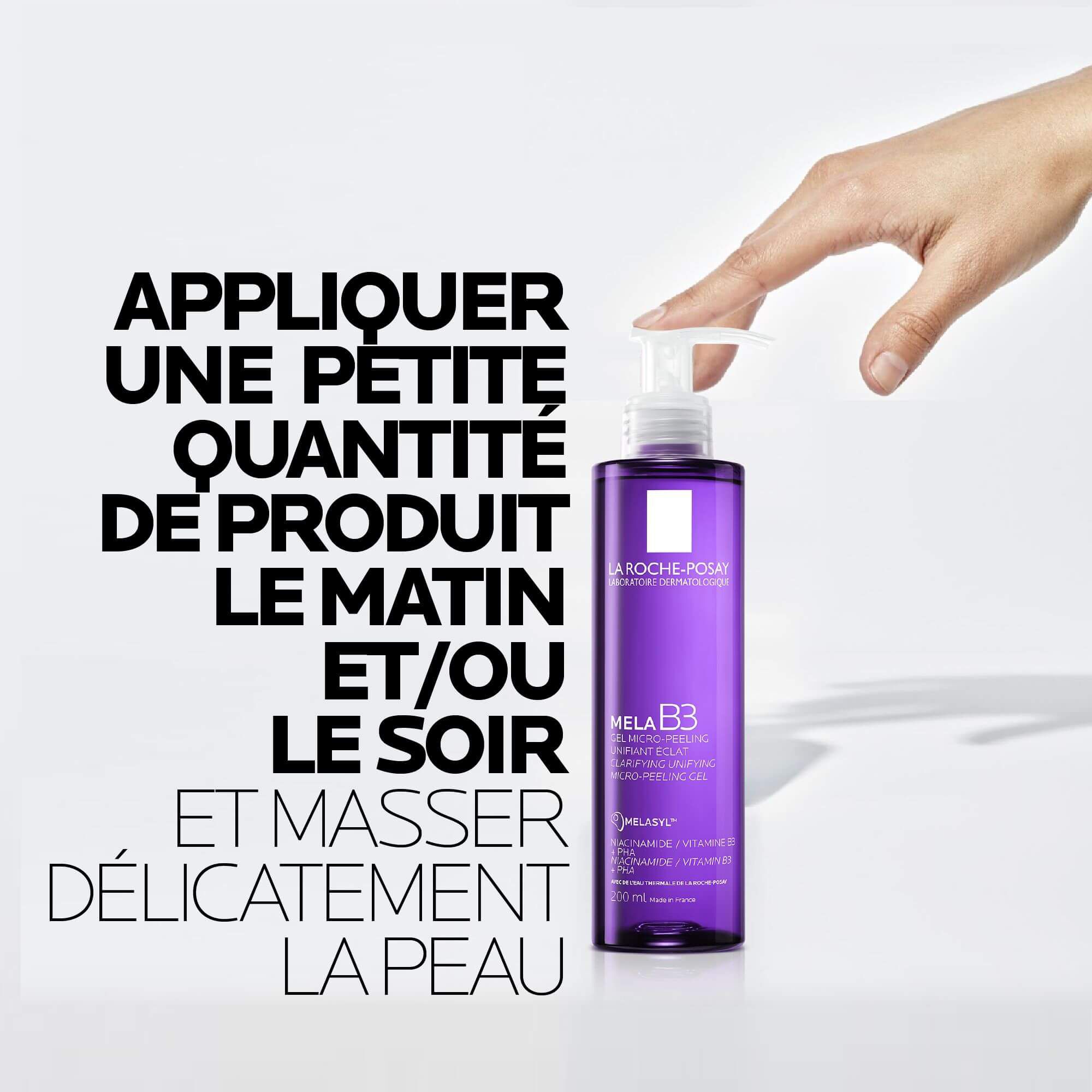 MELA B3 GEL MICRO-PEELING ANTI-TACHES UNIFIANT ECLAT