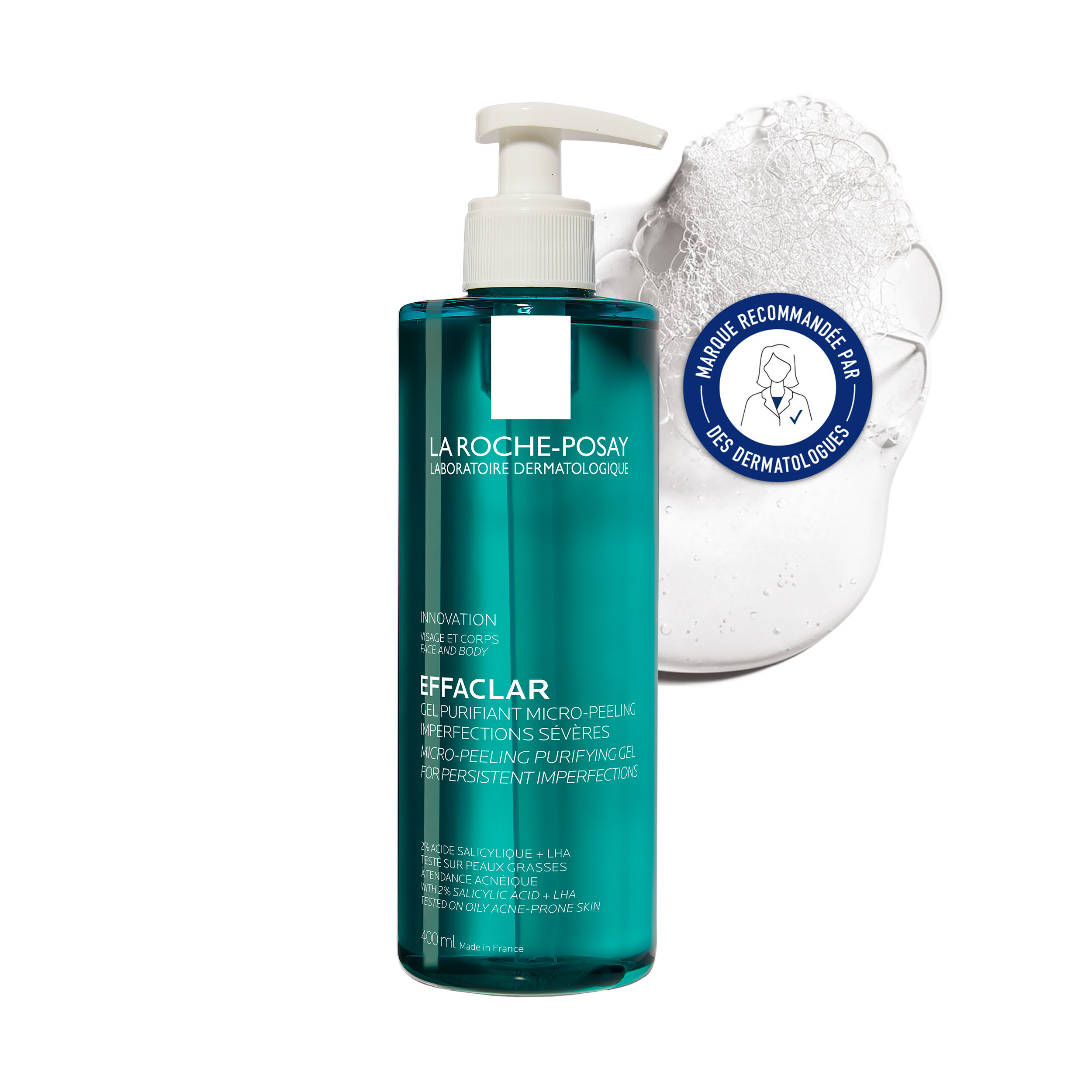 EFFACLAR GEL PURIFIANT MICRO-PEELING IMPERFECTIONS SEVERES