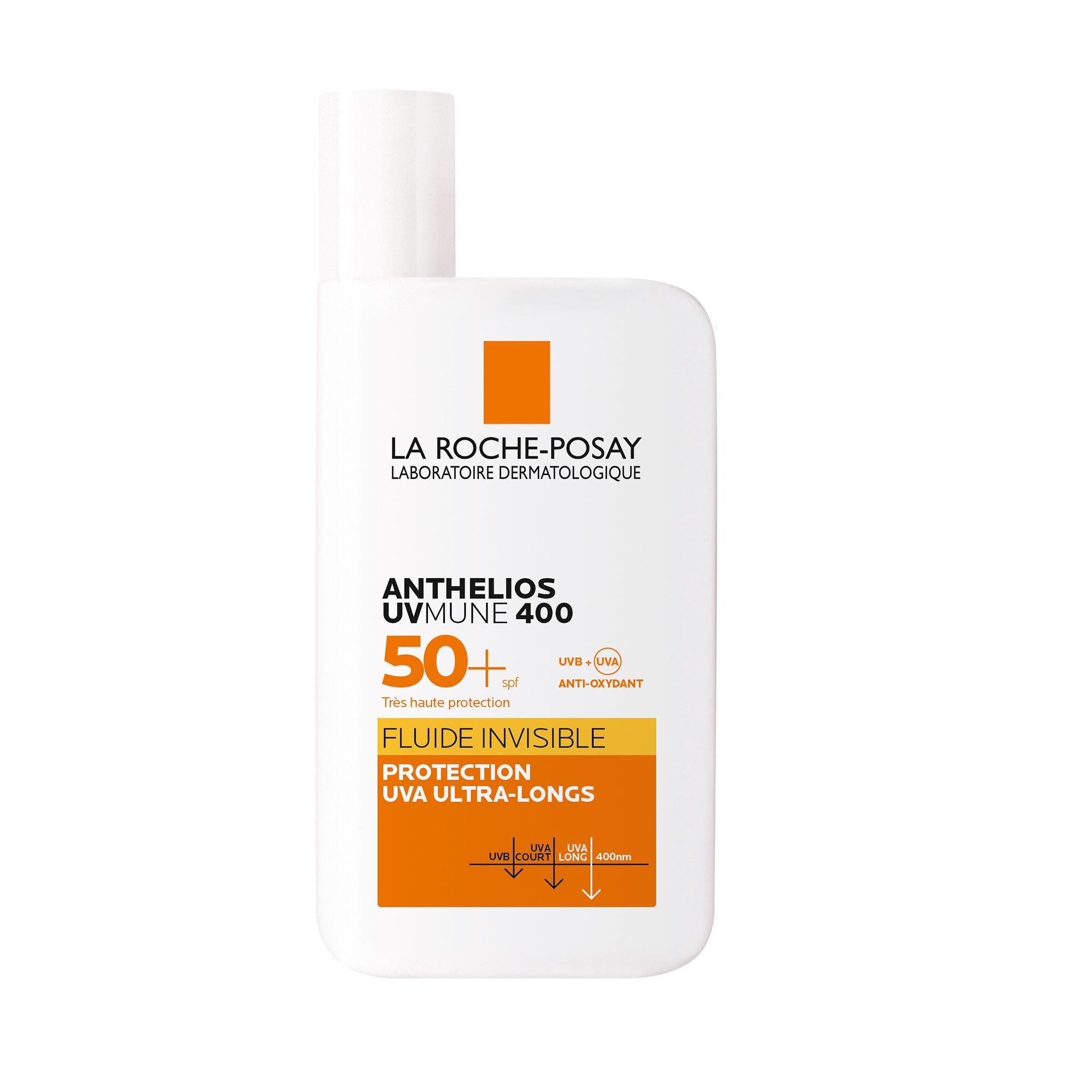 Crème Solaire Fluide Invisible Visage Anthelios | La Roche Posay