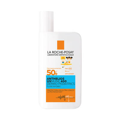 La-Roche-Posay - Anthelios Uvmune 400 Dermo-pediatrics Fluide Invisible Sans Parfum Spf50+ - Fluide
