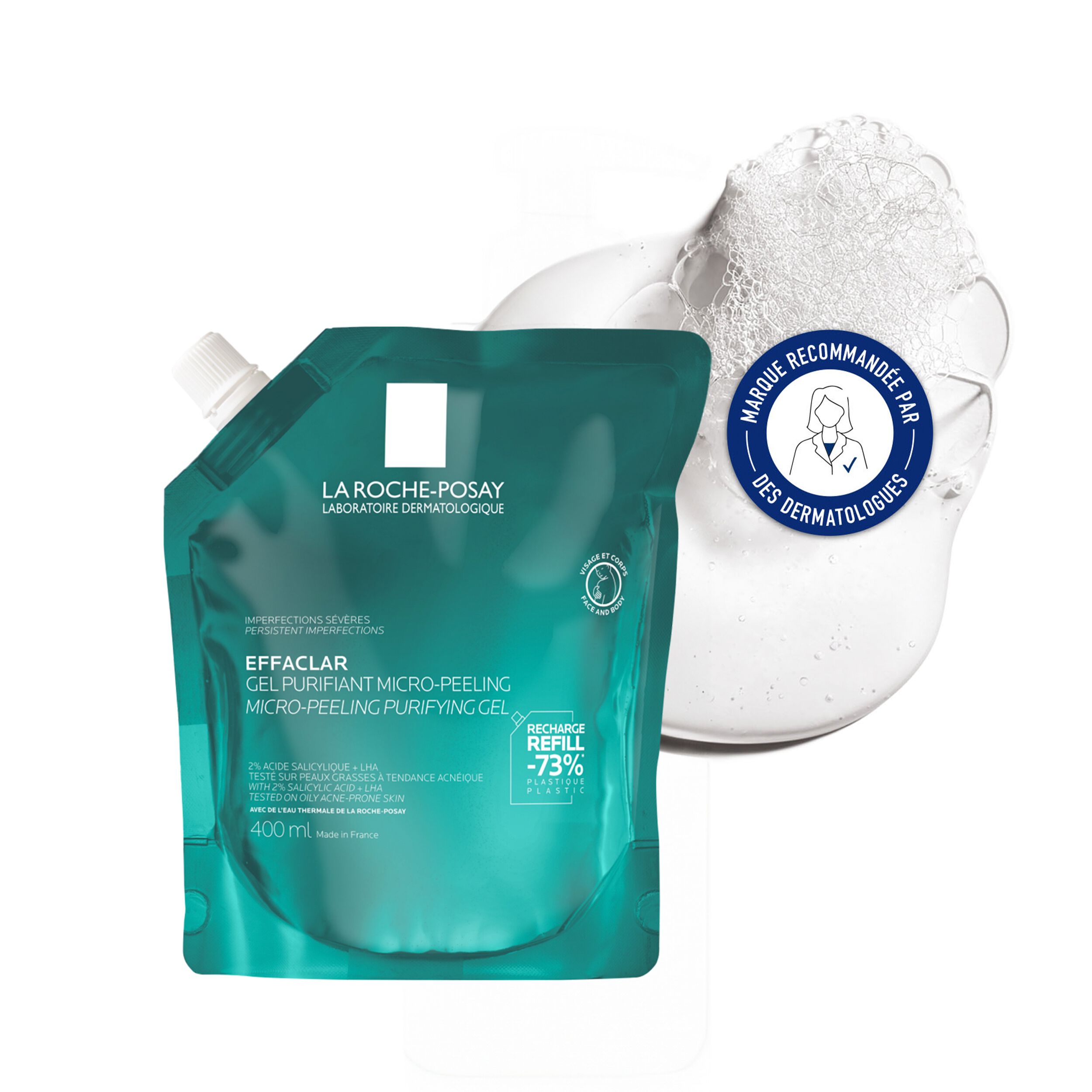 EFFACLAR GEL PURIFIANT MICRO-PEELING IMPERFECTIONS SEVERES