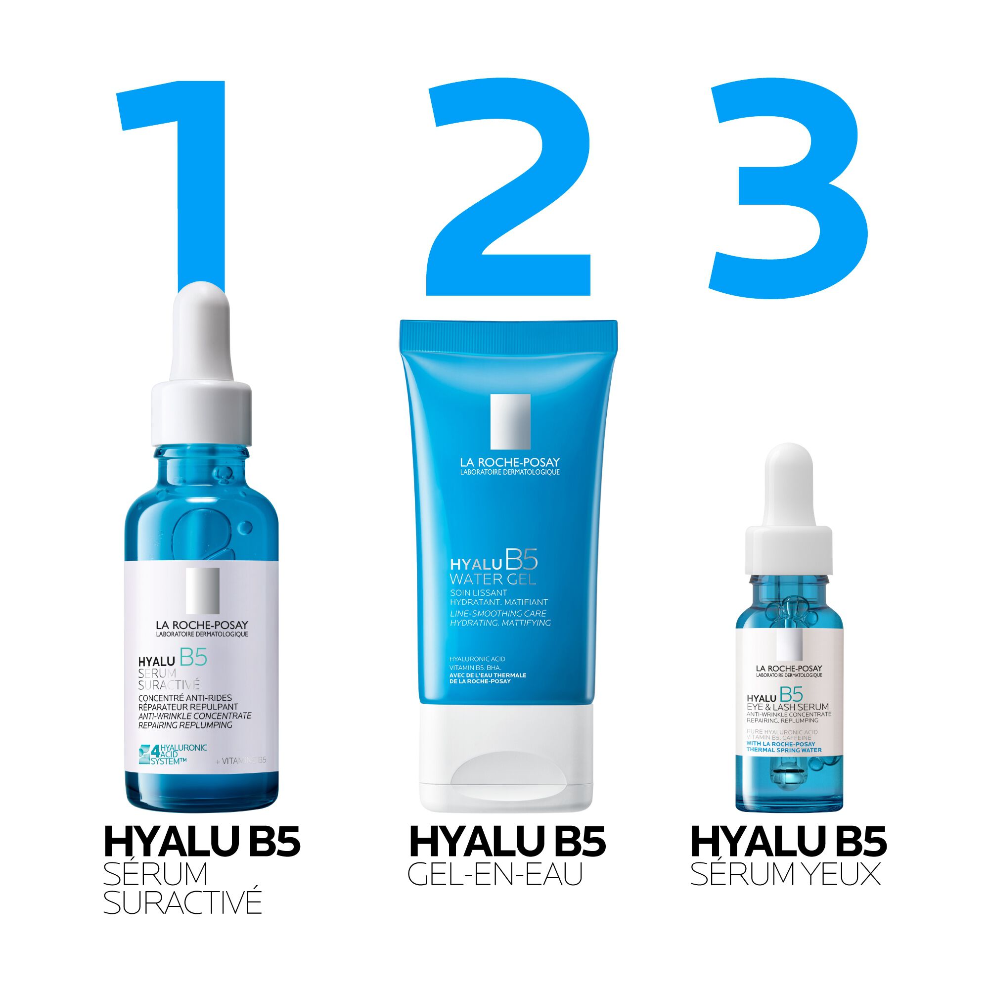 Hyalu B5 Gel-en-eau Lissant, hydratant et matifiant