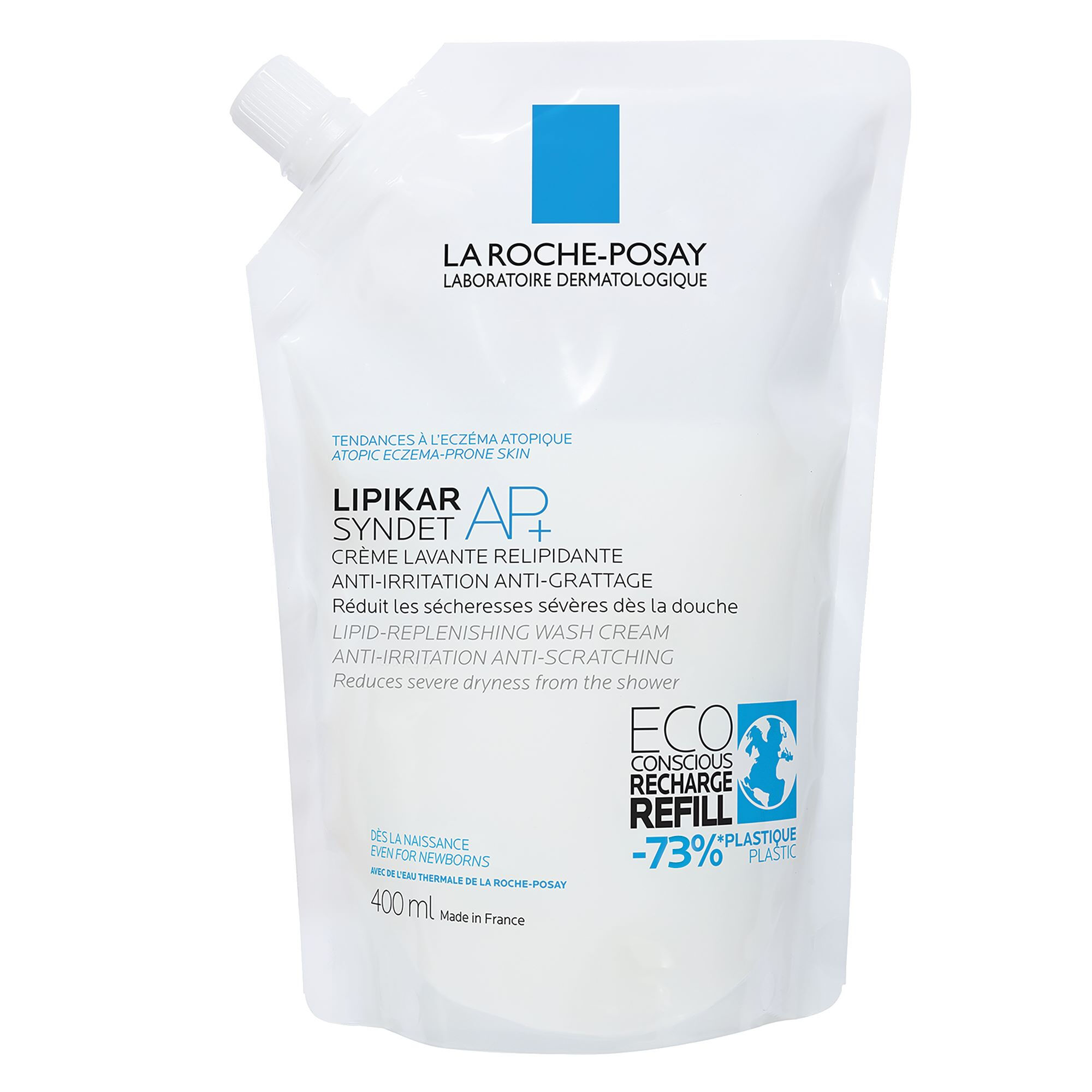 La-Roche-Posay - Lipikar Syndet Ap+ Écorecharge 400 ml – écorecharge