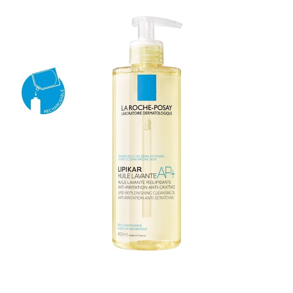 3337875656764-Lipikar Huile Lavante AP+ Huile de Douche_400ml_01_La-Roche-Posay