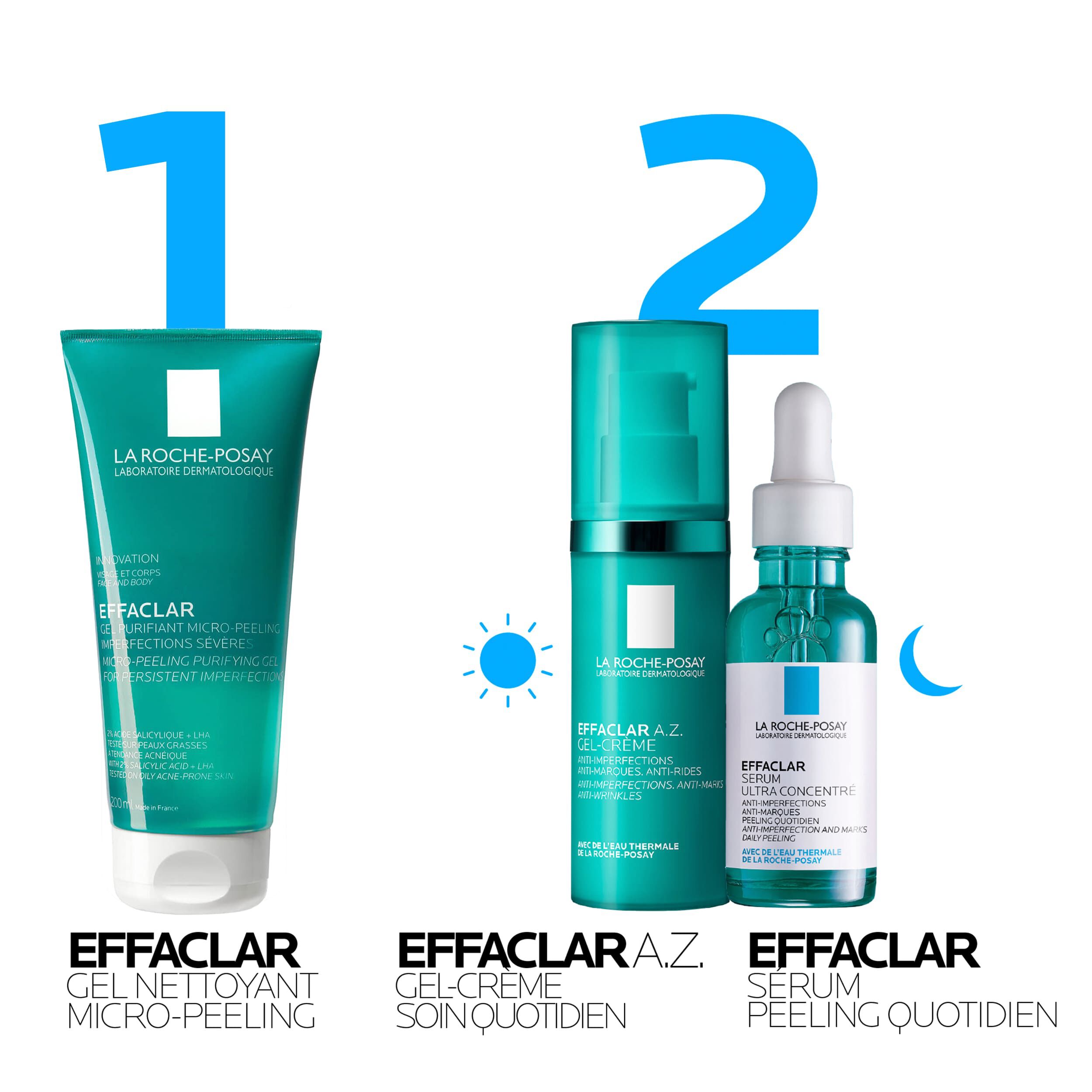 EFFACLAR GEL PURIFIANT MICRO-PEELING IMPERFECTIONS SEVERES