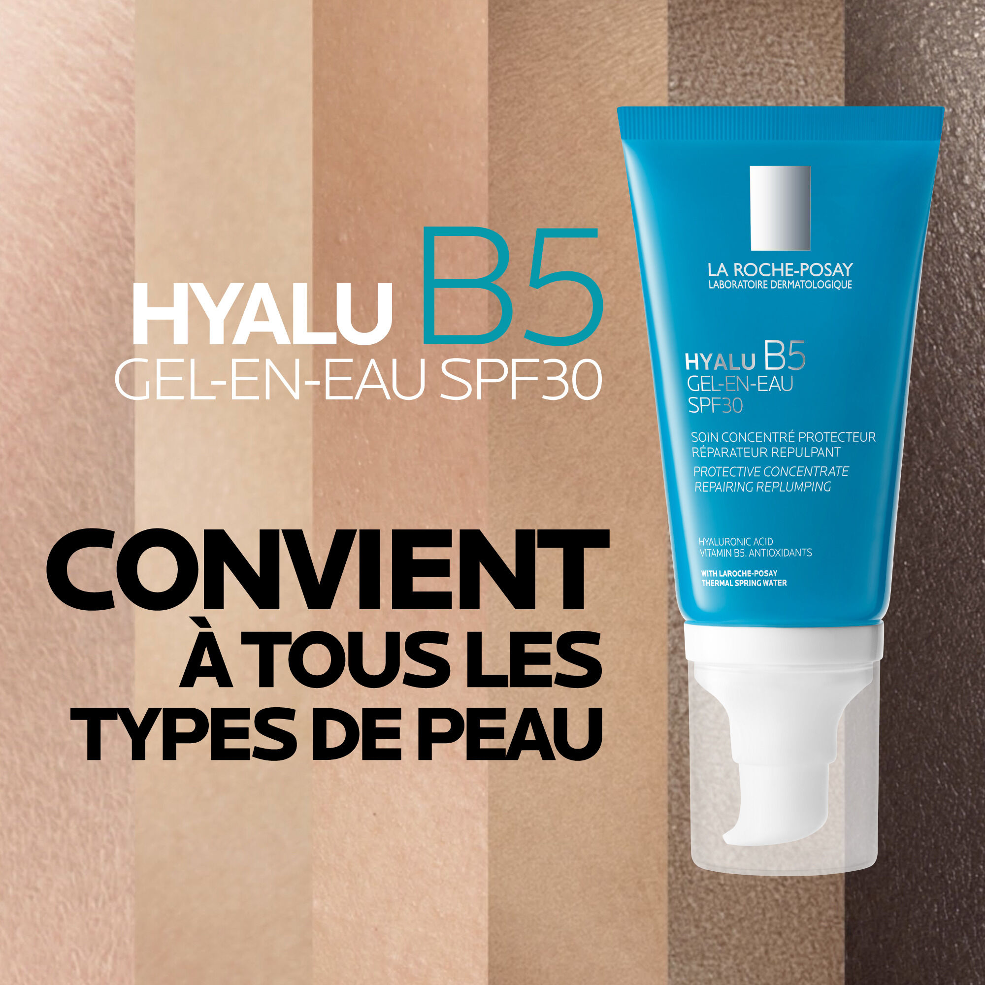 Hyalu B5 Gel-en-eau Soin protecteur reparateur SPF30 50ml