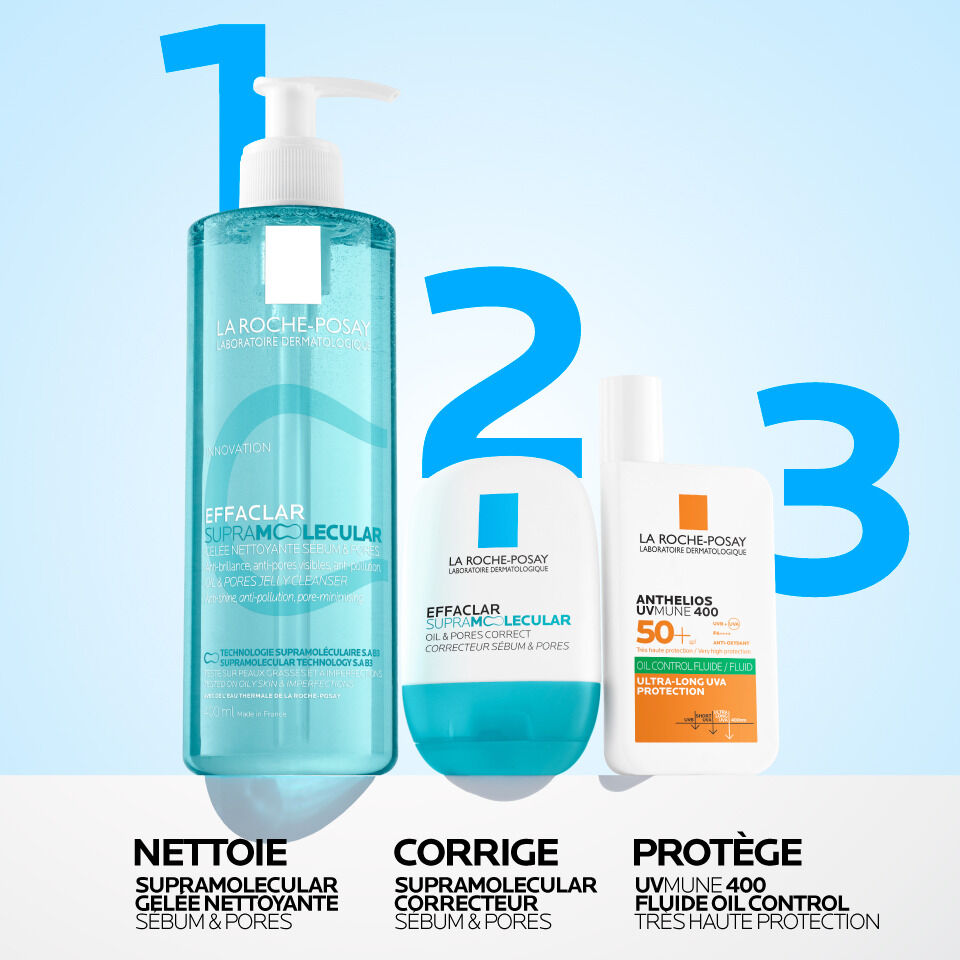 Effaclar Supramolecular Gelee Nettoyante sebum et pores​