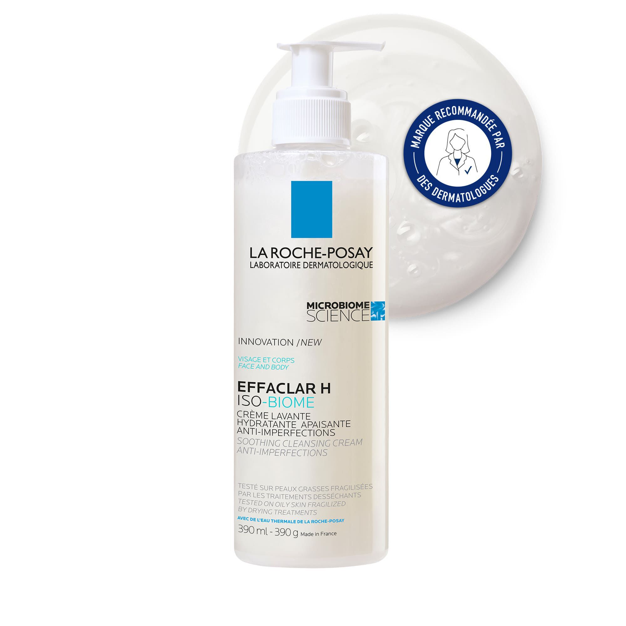 Effaclar H ISO-BIOME Creme Lavante Hydratante Apaisante