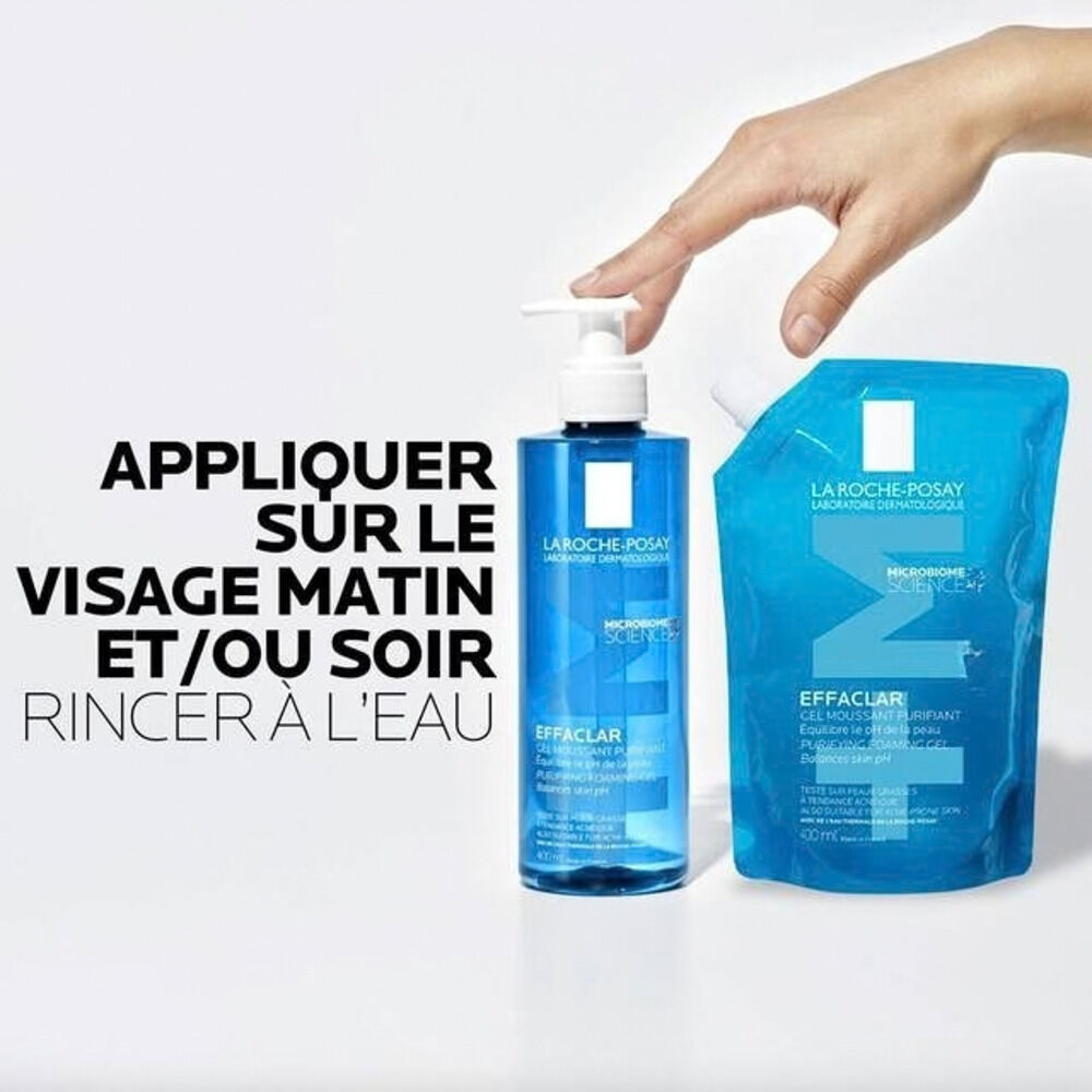 DUO Effaclar Gel Moussant Purifiant ET SON ECO-RECHARGE