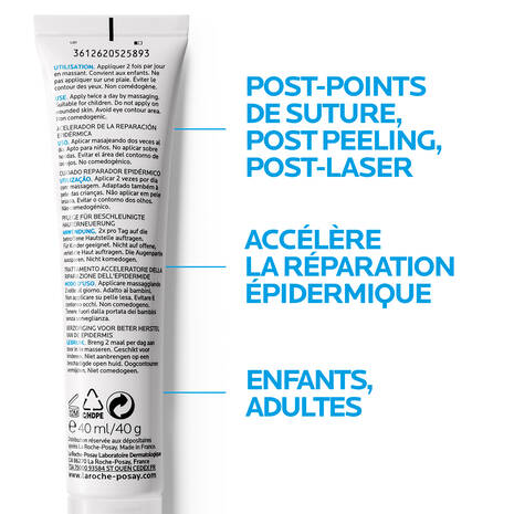 la roche posay Cicaplast Gel - Accélérateur de réparation épidermique - 40ml 3337875586269-Cicaplast Gel B5_40ml_01_La-Roche-Posay