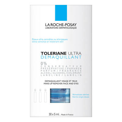 La-Roche-Posay - Toleriane Ultra Démaquillant - Démaquillant Visage Et Yeux 30 x 5 ml