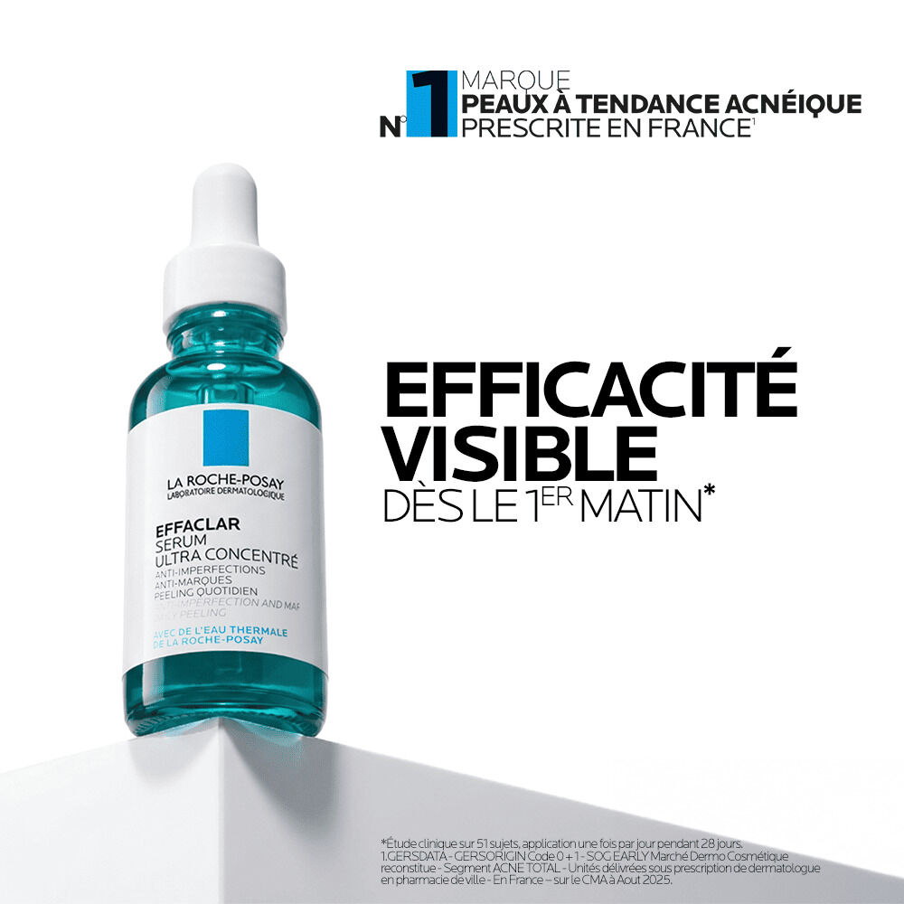 EFFACLAR Serum a l'Acide Salicylique Ultra Concentre