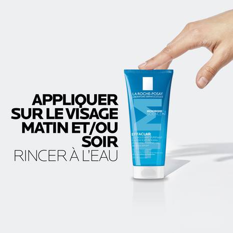 La roche posay Effaclar Gel Moussant Purifiant 200ml 3337872411083-Effaclar Gel Moussant Nettoyant Peau Grasse_200ml_04_La-Roche-Posay