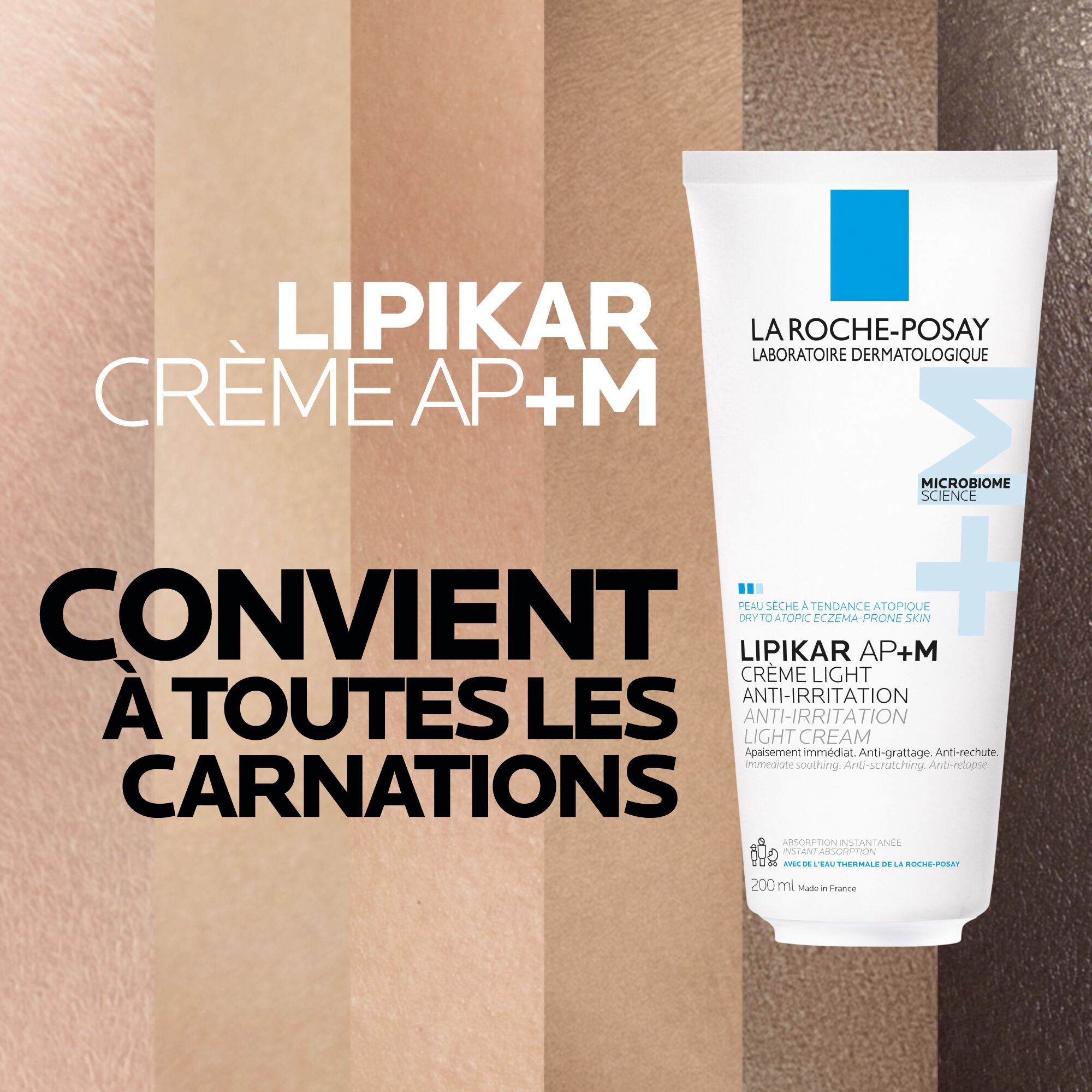 3337875930307-Lipikar Creme AP+M TUBE A Base de Carton_200ml_01_La-Roche-Posay