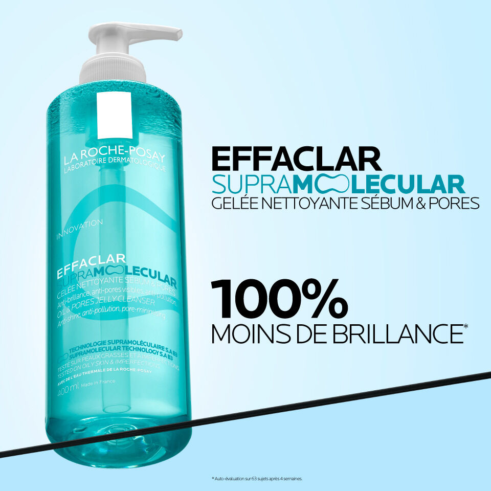 Effaclar Supramolecular Gelee Nettoyante sebum et pores​