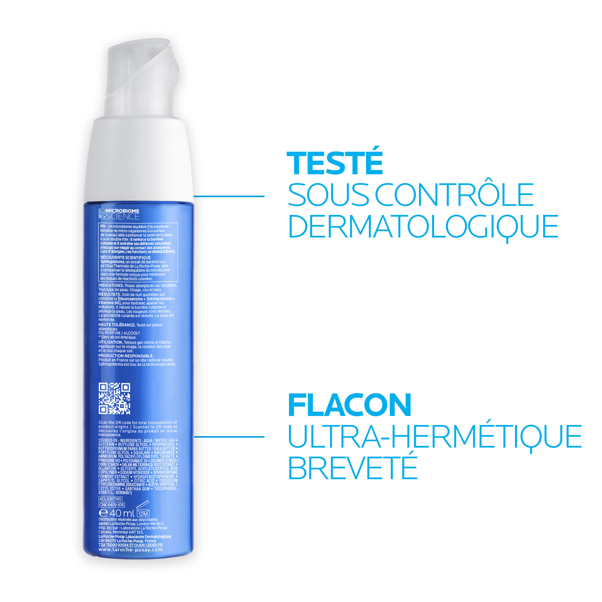 3337875800853-Toleriane Dermallergo Creme Nuit_40ml_01_La-Roche-Posay