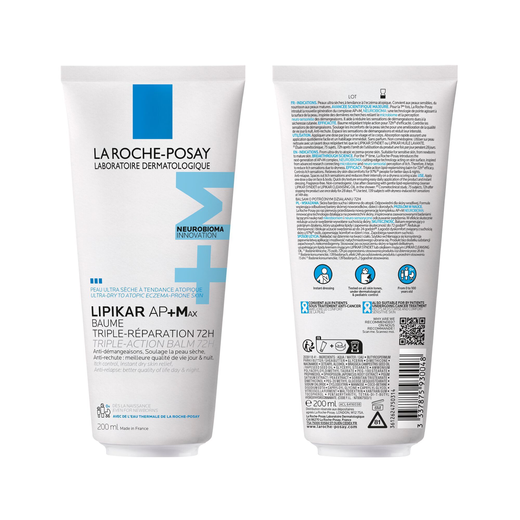 Lipikar Baume AP+MAX