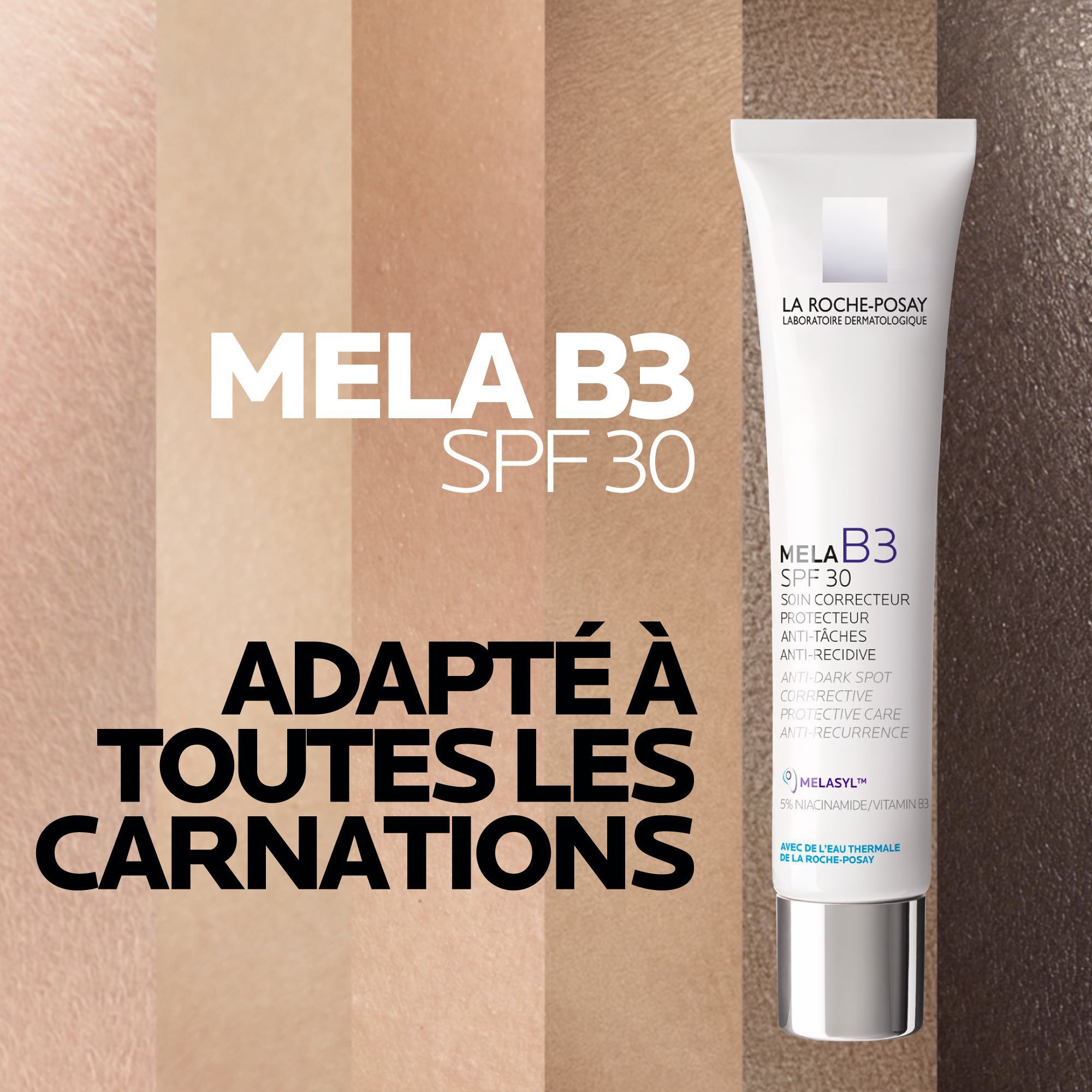 MELA B3 SPF 30 SOIN CORRECTEUR PROTECTEUR ANTI-TACHES ANTI-RECIDIVE