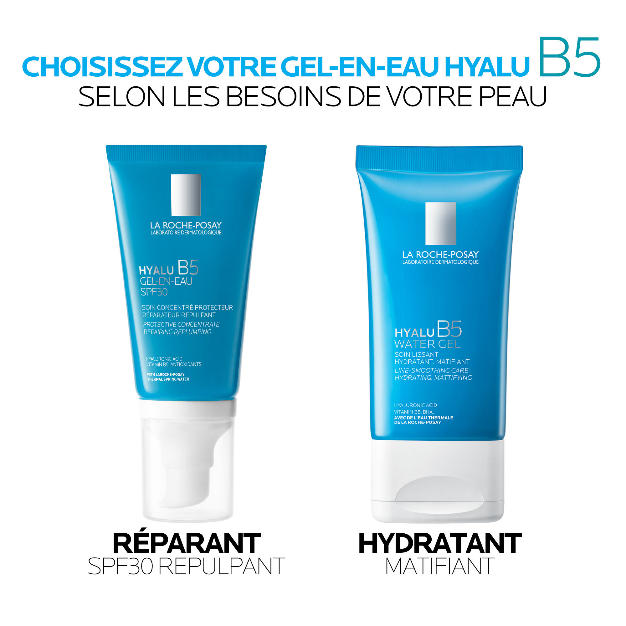 Hyalu B5 Gel-en-eau Soin protecteur reparateur SPF30 50ml