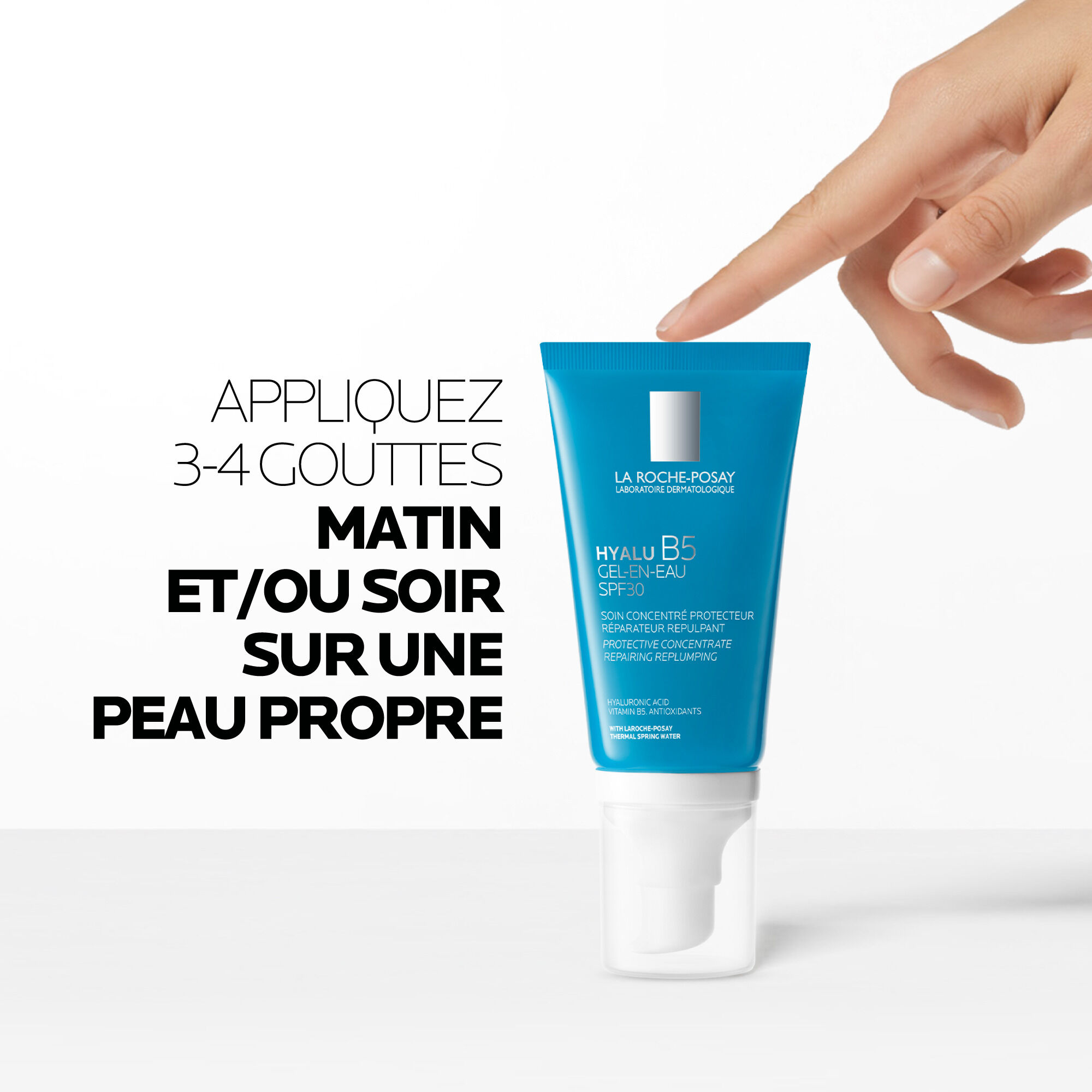 Hyalu B5 Gel-en-eau Soin protecteur reparateur SPF30 50ml