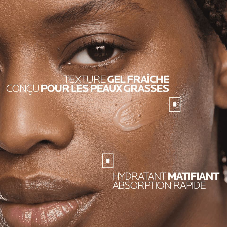 Effaclar Supramolecular Correcteur sebum et pores Gel frais matifiant hydratant​