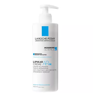 3337875803786-Lipikar Creme AP+M Creme Hydratante Corps_400ml_01_La-Roche-Posay