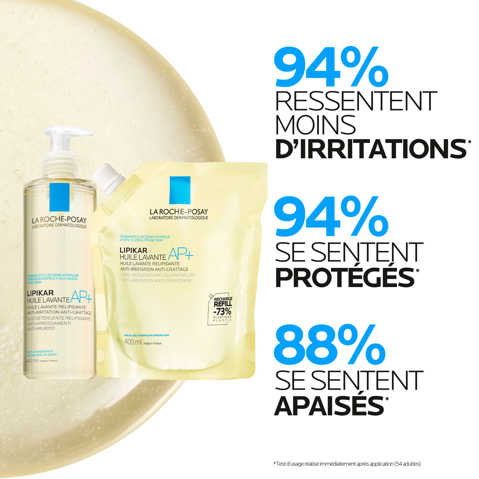 Lipikar Huile lavante AP+ Ecorecharge