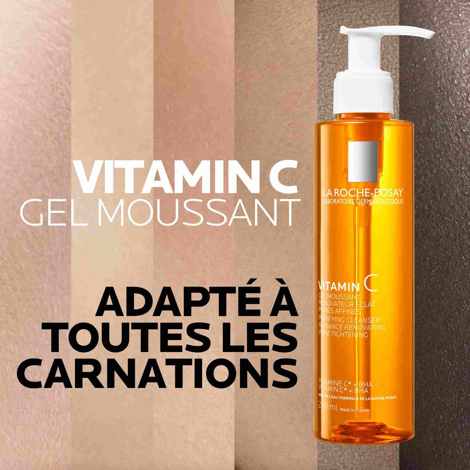 Vitamin C Gel Moussant 200ml
