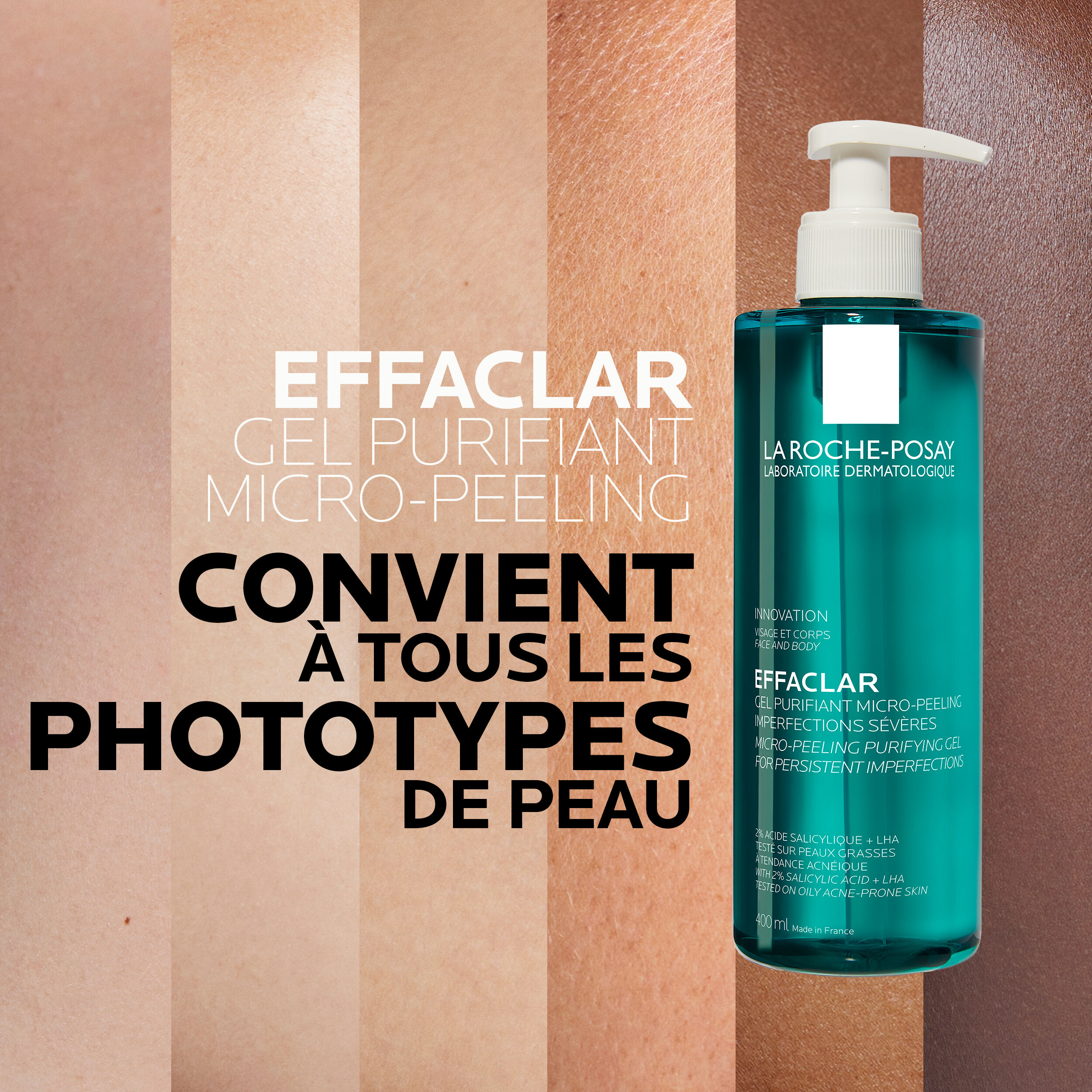 EFFACLAR GEL PURIFIANT MICRO-PEELING IMPERFECTIONS SEVERES