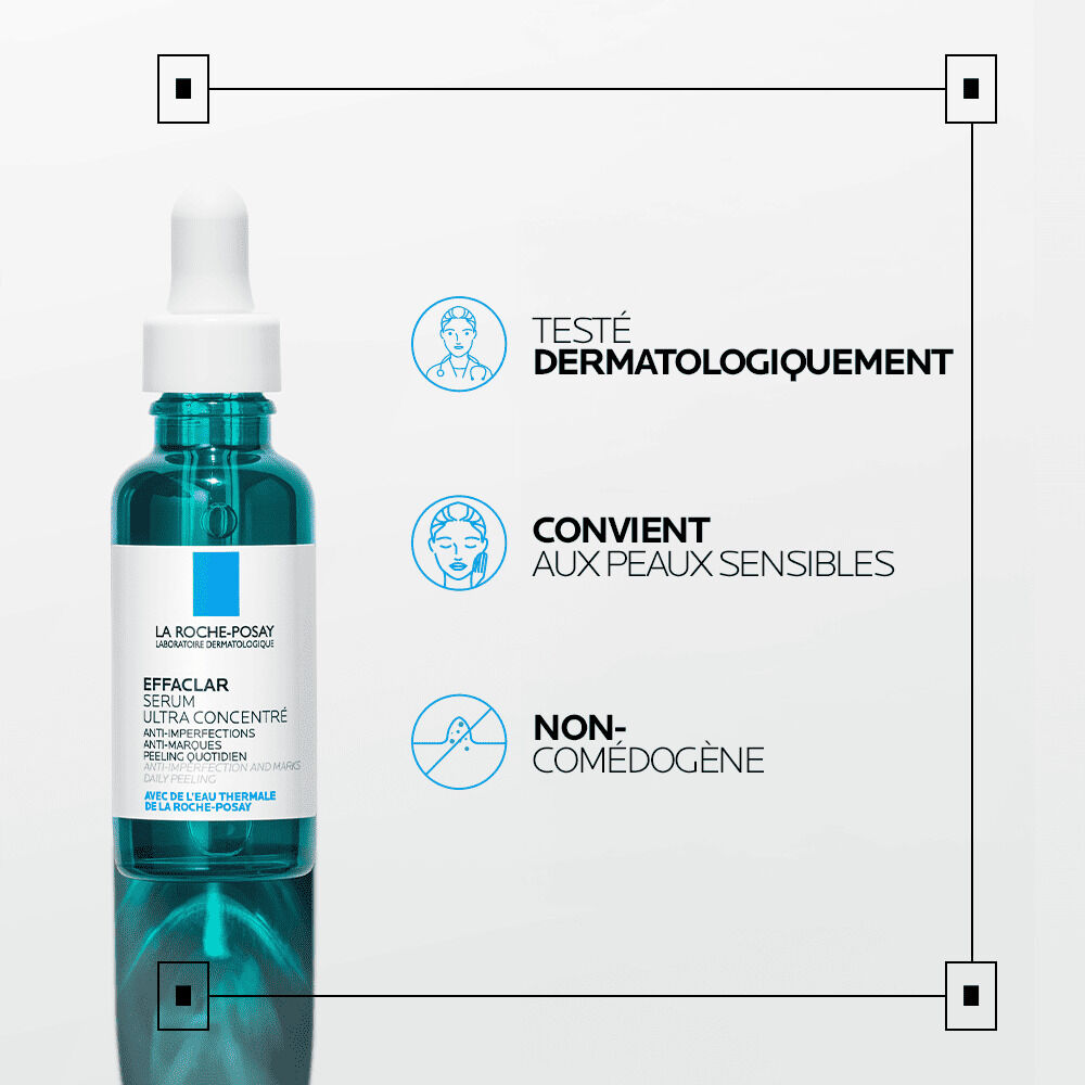 EFFACLAR Serum a l'Acide Salicylique Ultra Concentre