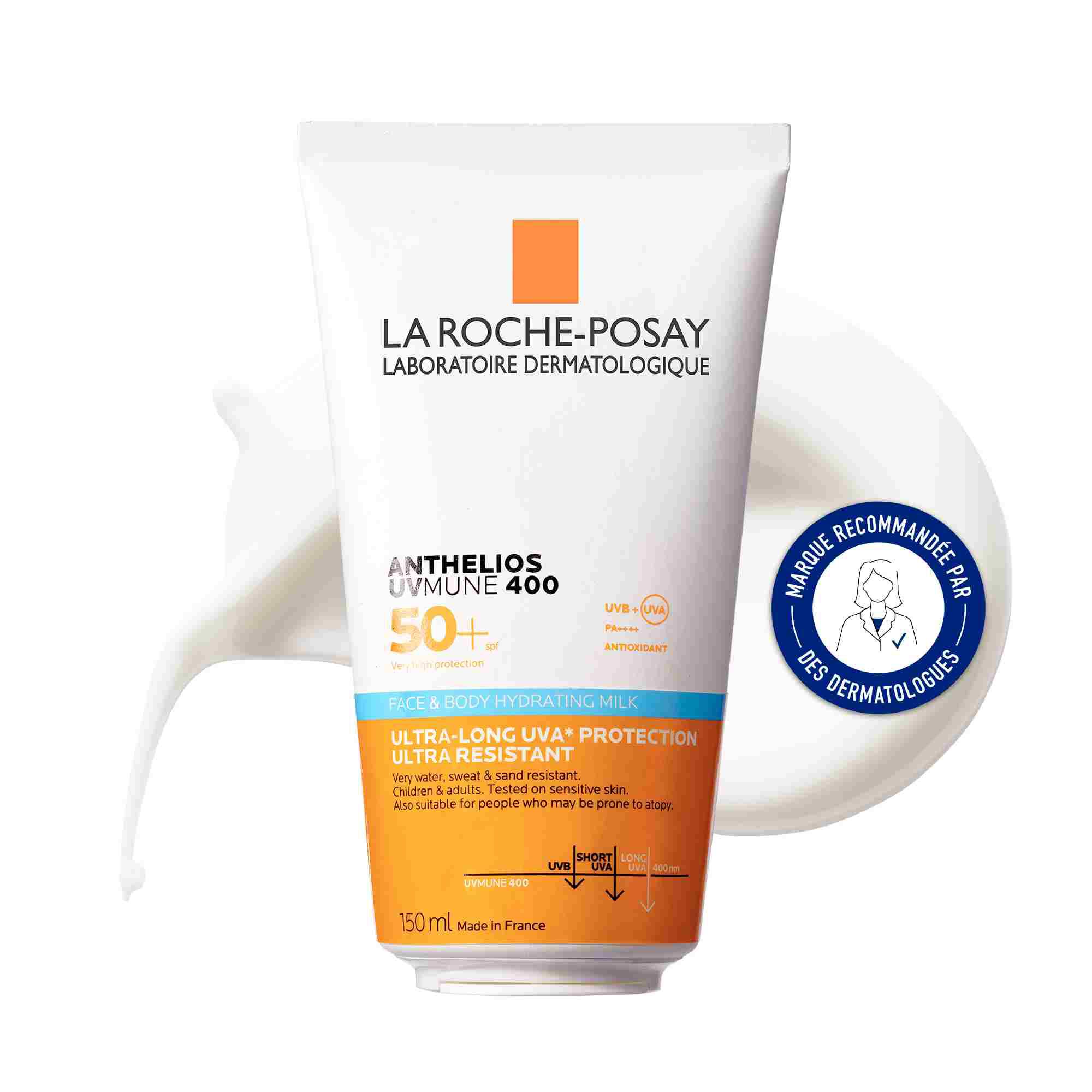 Anthelios UVMUNE 400 Lait Solaire Visage & Corps SPF50+