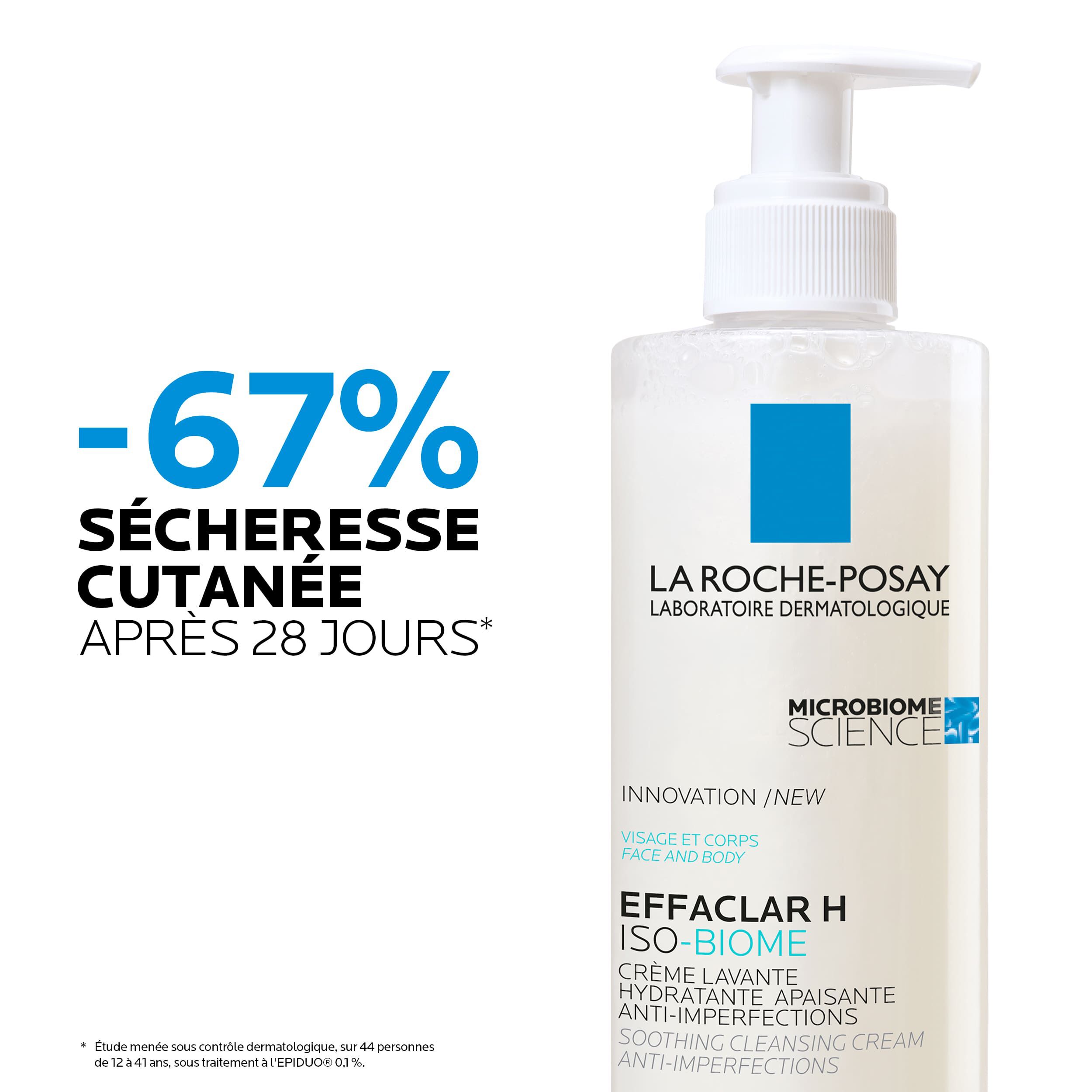 3337875777773-Effaclar H ISO-BIOME Creme Lavante Hydratante Apaisante_390ml_03_La-Roche-Posay