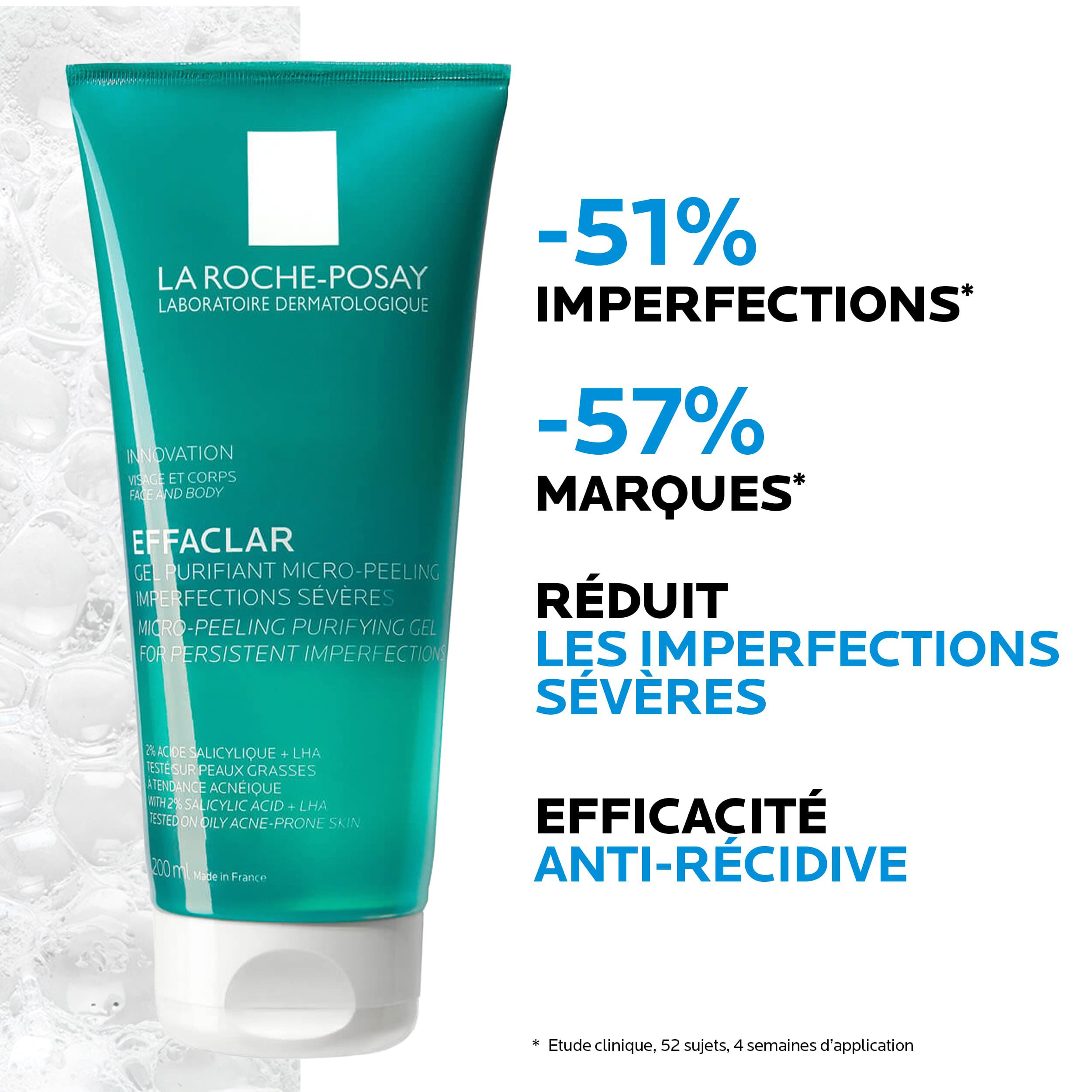 EFFACLAR GEL PURIFIANT MICRO-PEELING IMPERFECTIONS SEVERES