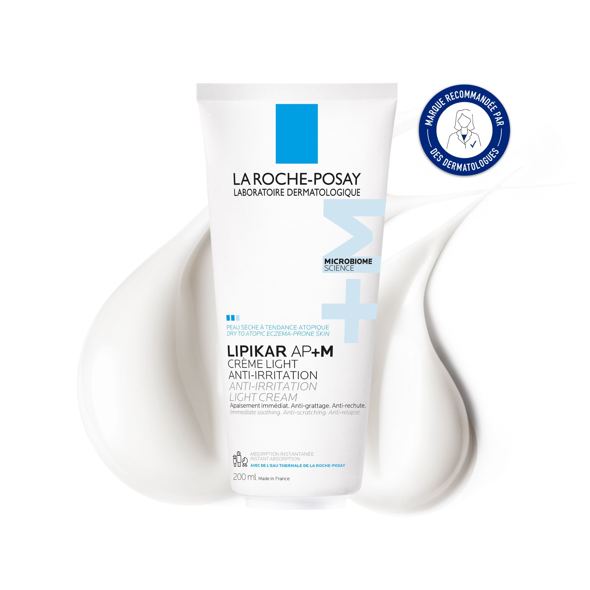 3337875930307-Lipikar Creme AP+M TUBE A Base de Carton_200ml_01_La-Roche-Posay