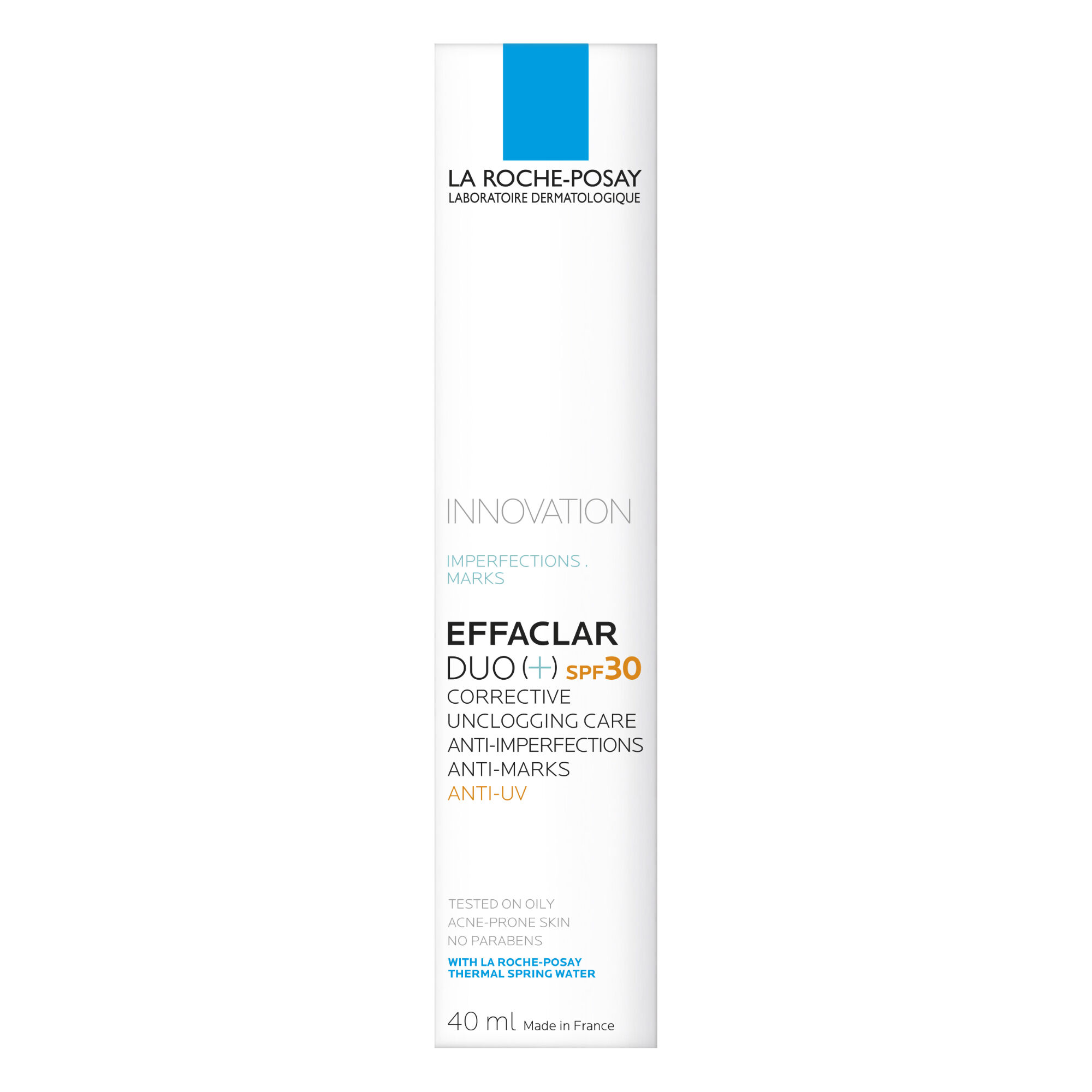 3337875549493-Effaclar DUO (+) SPF30 Soin anti-imperfections_40ml_01_La-Roche-Posay