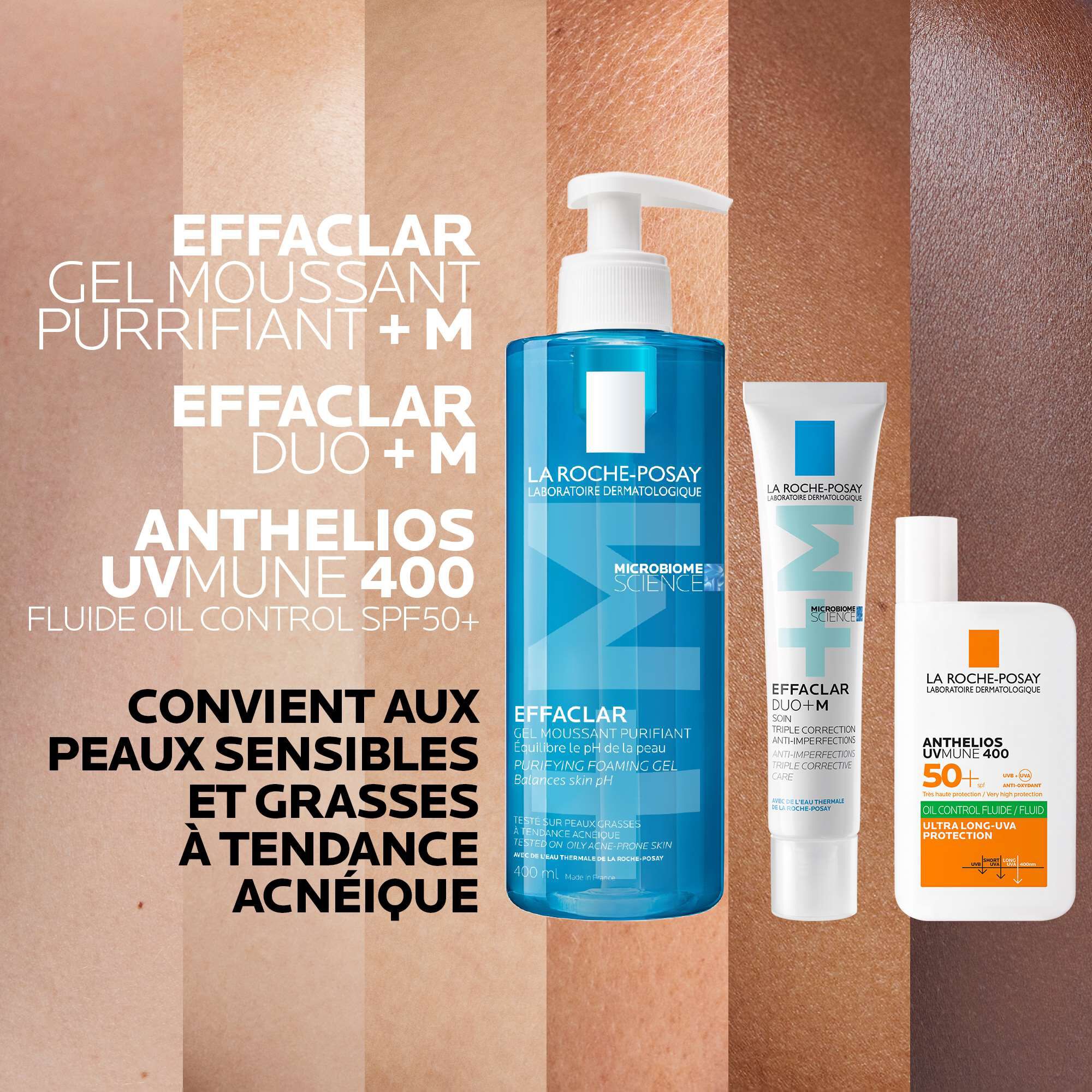 Routine Anti-Imperfections Effaclar & Anthelios