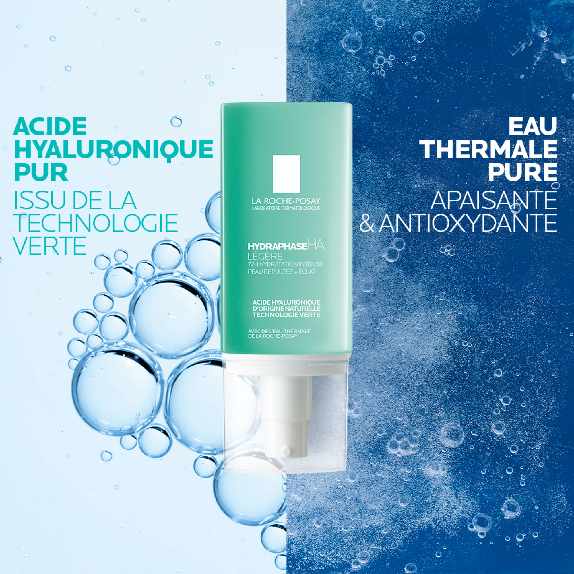 3337875731638-Hydraphase HA Legere Creme Hydratante Visage a l'Acide Hyaluronique_50ml_01_La-Roche-Posay