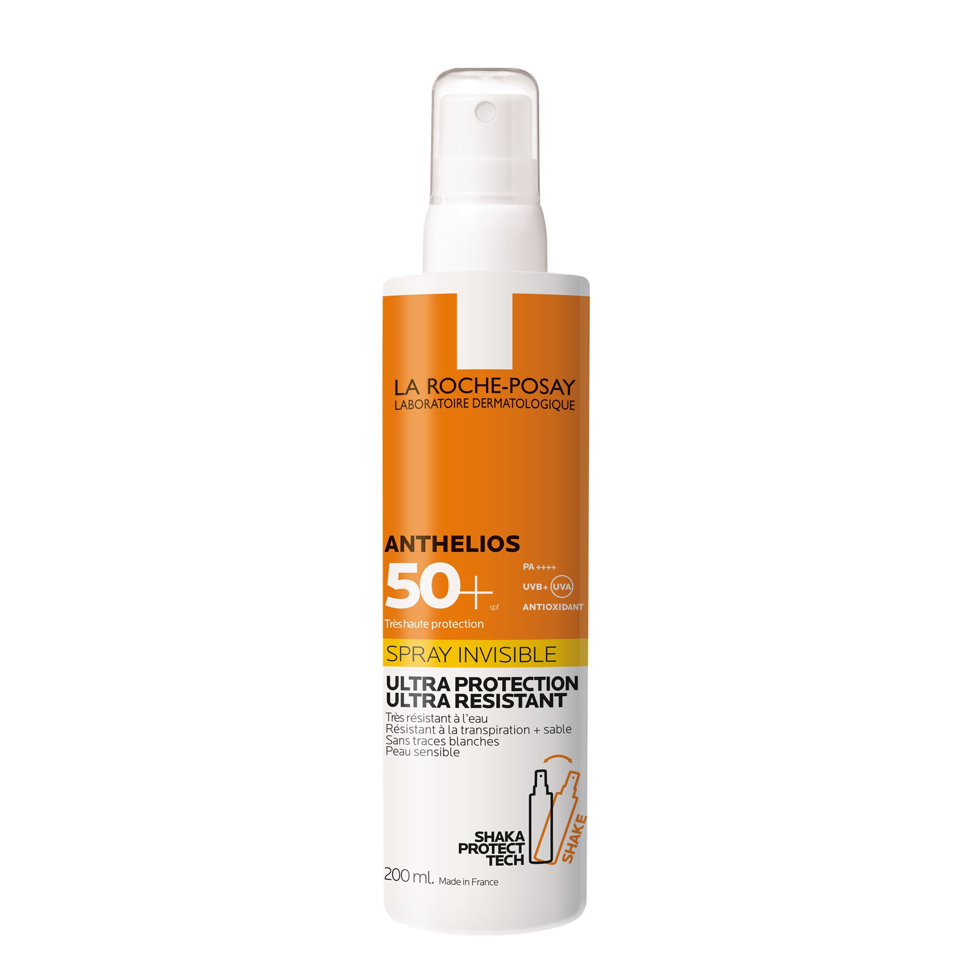 La-Roche-Posay - Anthelios Crème Solaire En Spray Spf50+ - Protection Uva / Uvb Spf 50+ 200 ml