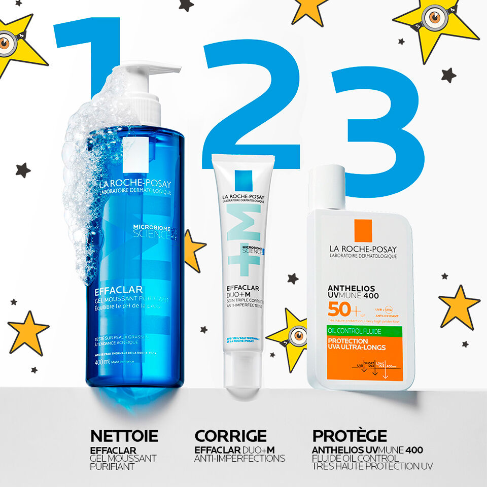 EFFACLAR GEL MOUSSANT PURIFIANT NETTOYANT PEAU GRASSE