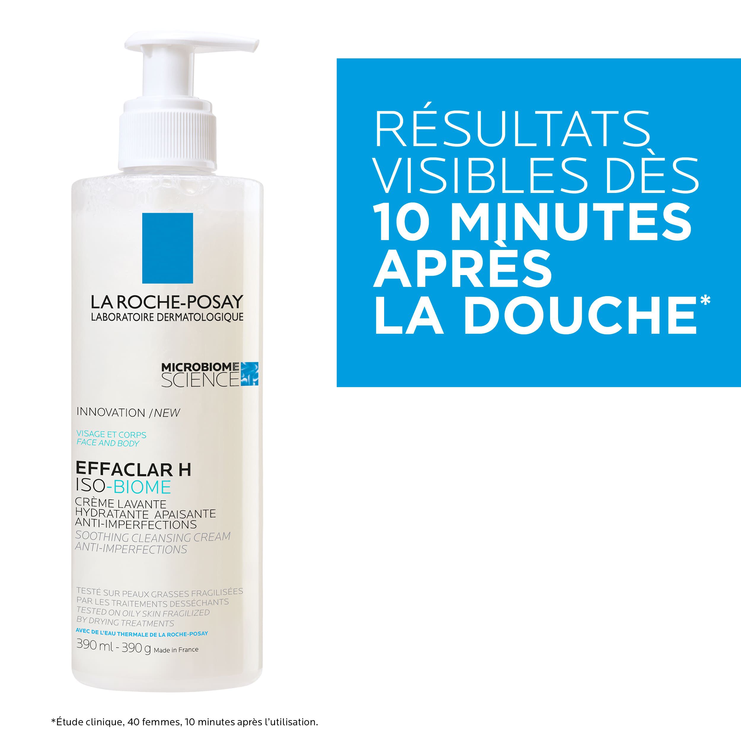 3337875777773-Effaclar H ISO-BIOME Creme Lavante Hydratante Apaisante_390ml_04_La-Roche-Posay