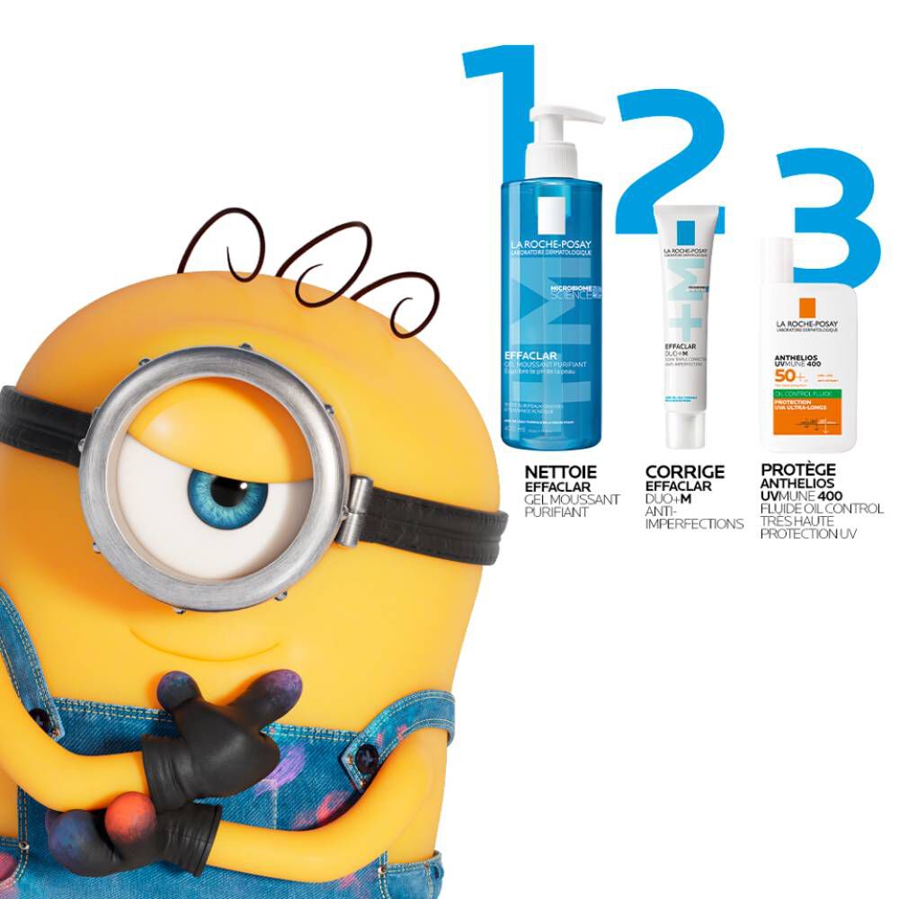 EFFACLAR GEL MOUSSANT PURIFIANT NETTOYANT PEAU GRASSE