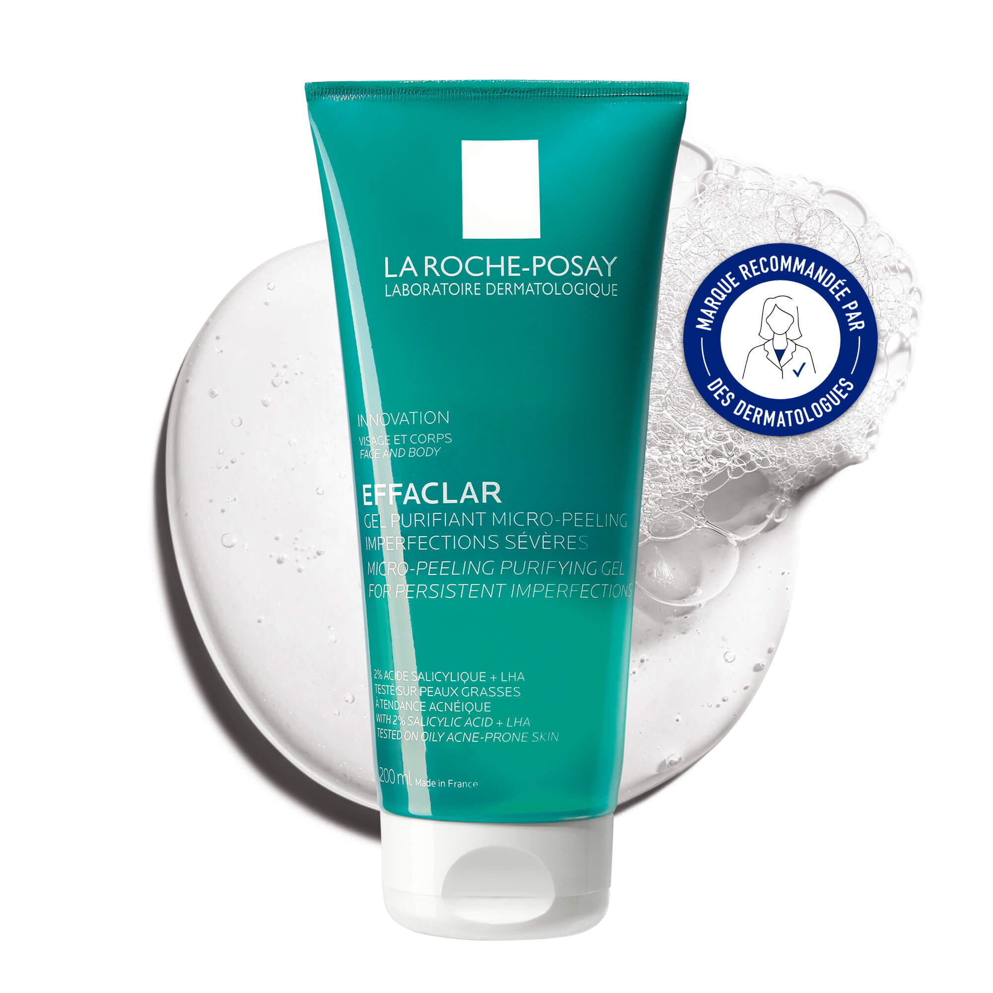 EFFACLAR GEL PURIFIANT MICRO-PEELING IMPERFECTIONS SEVERES