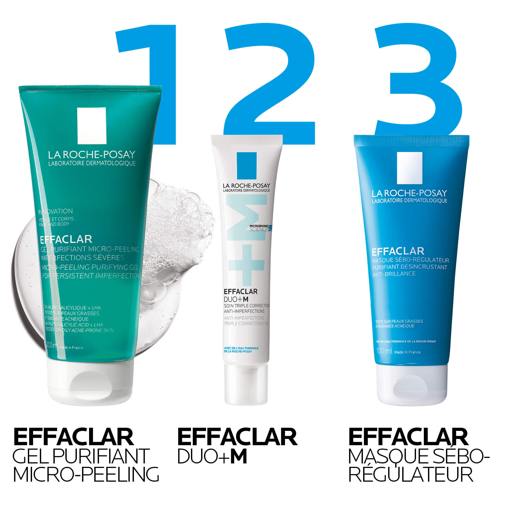 EFFACLAR GEL PURIFIANT MICRO-PEELING IMPERFECTIONS SEVERES