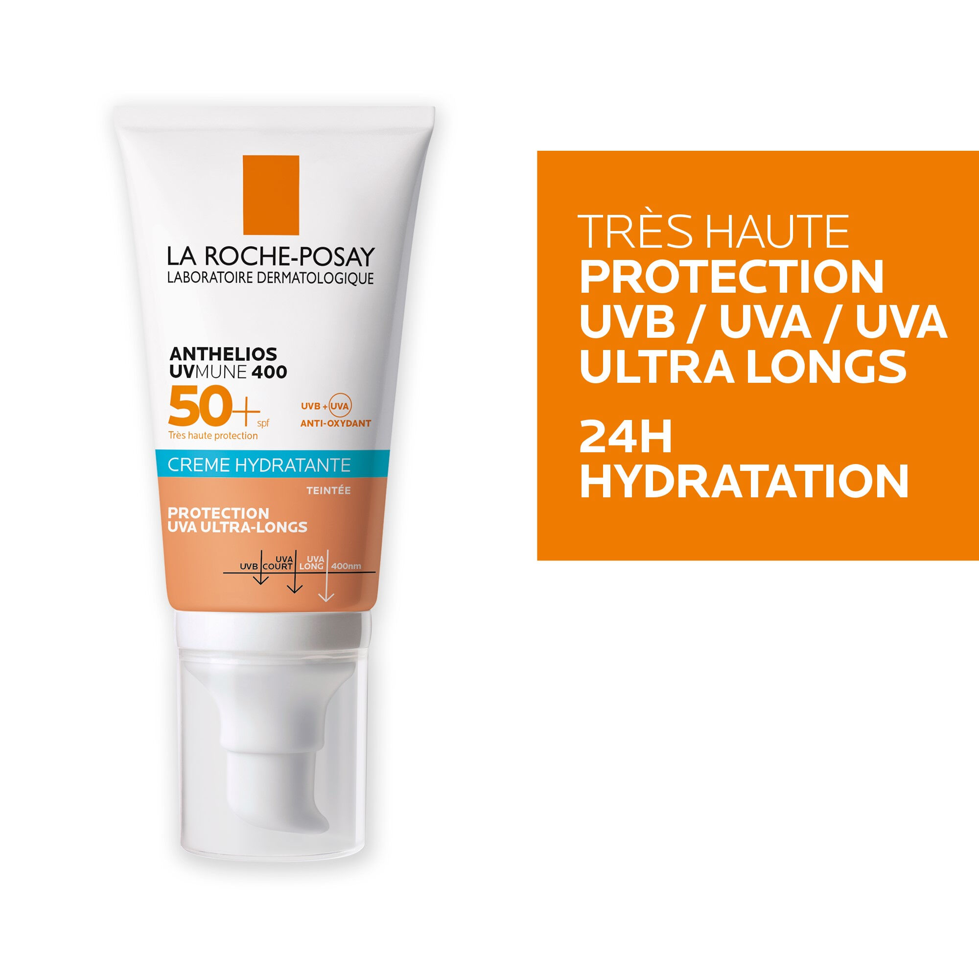 3337875797689-Anthelios UVMUNE 400 Creme solaire peau sensible teintee SPF50+_50ml_03_La-Roche-Posay