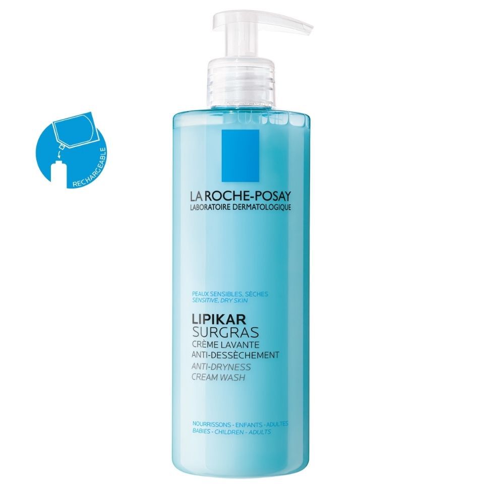 3433422408586-Lipikar Surgras Douche-creme_400ml_01_La-Roche-Posay