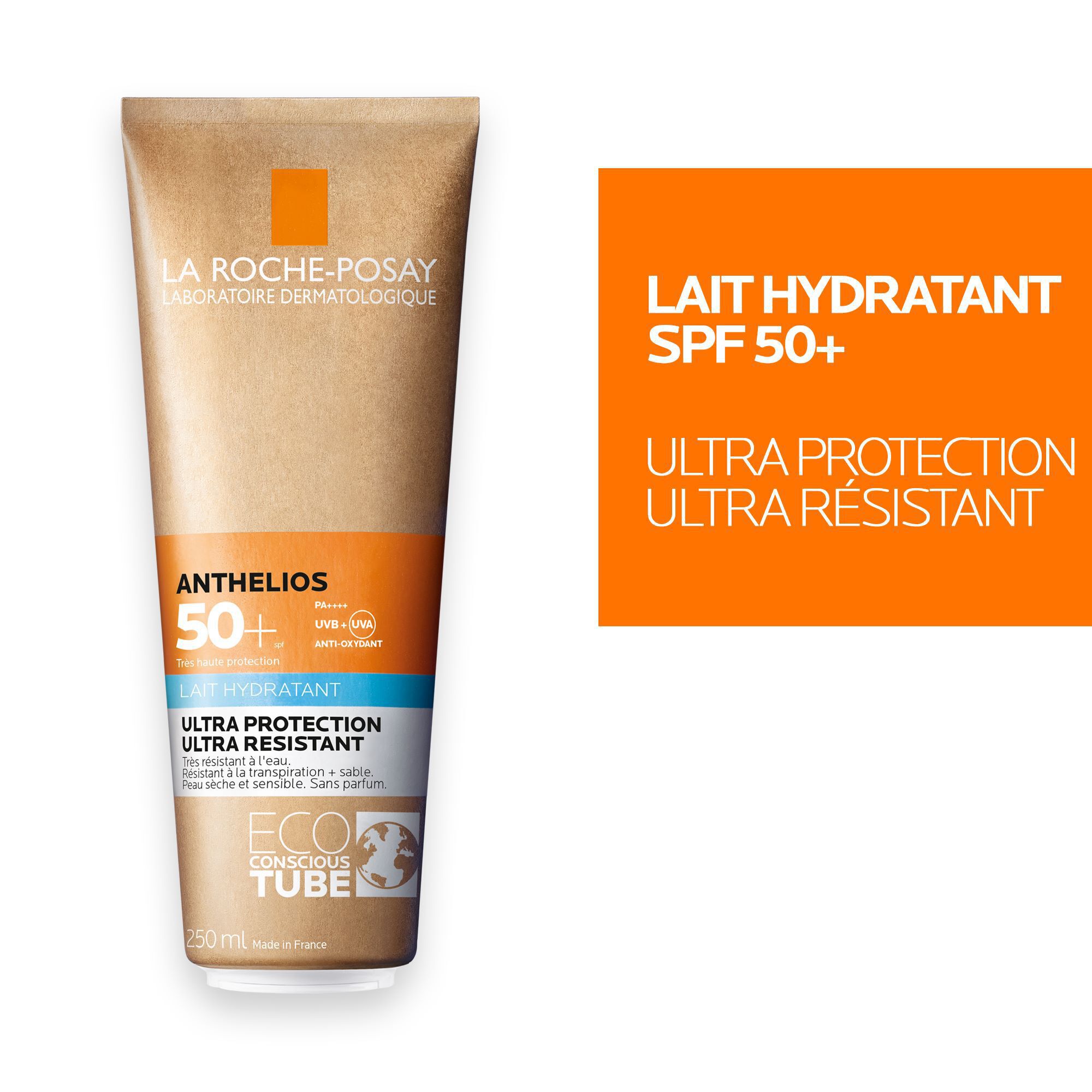 Anthelios Creme Solaire Lait Hydratant Tube eco-responsable SPF50+