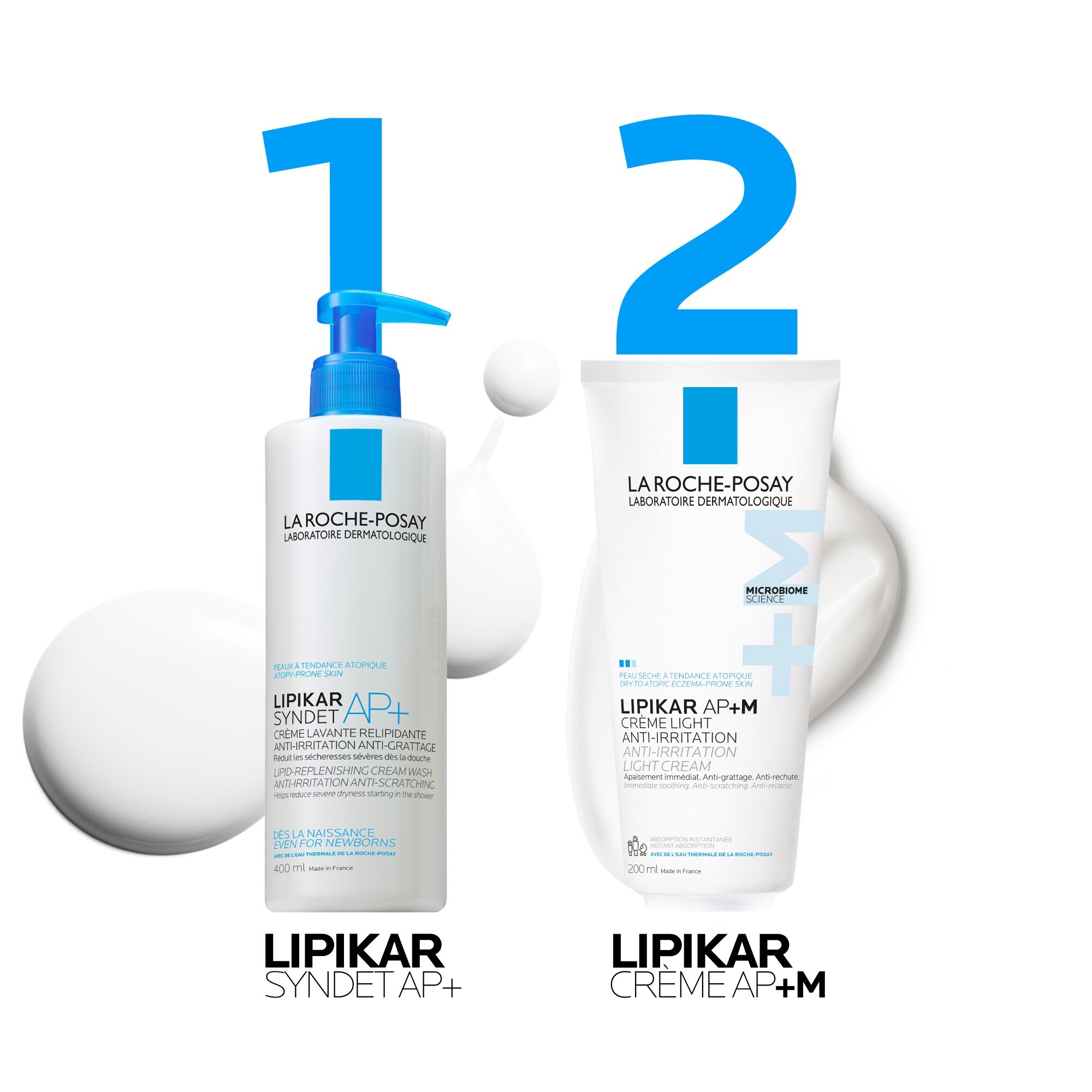 3337875930307-Lipikar Creme AP+M TUBE A Base de Carton_200ml_01_La-Roche-Posay